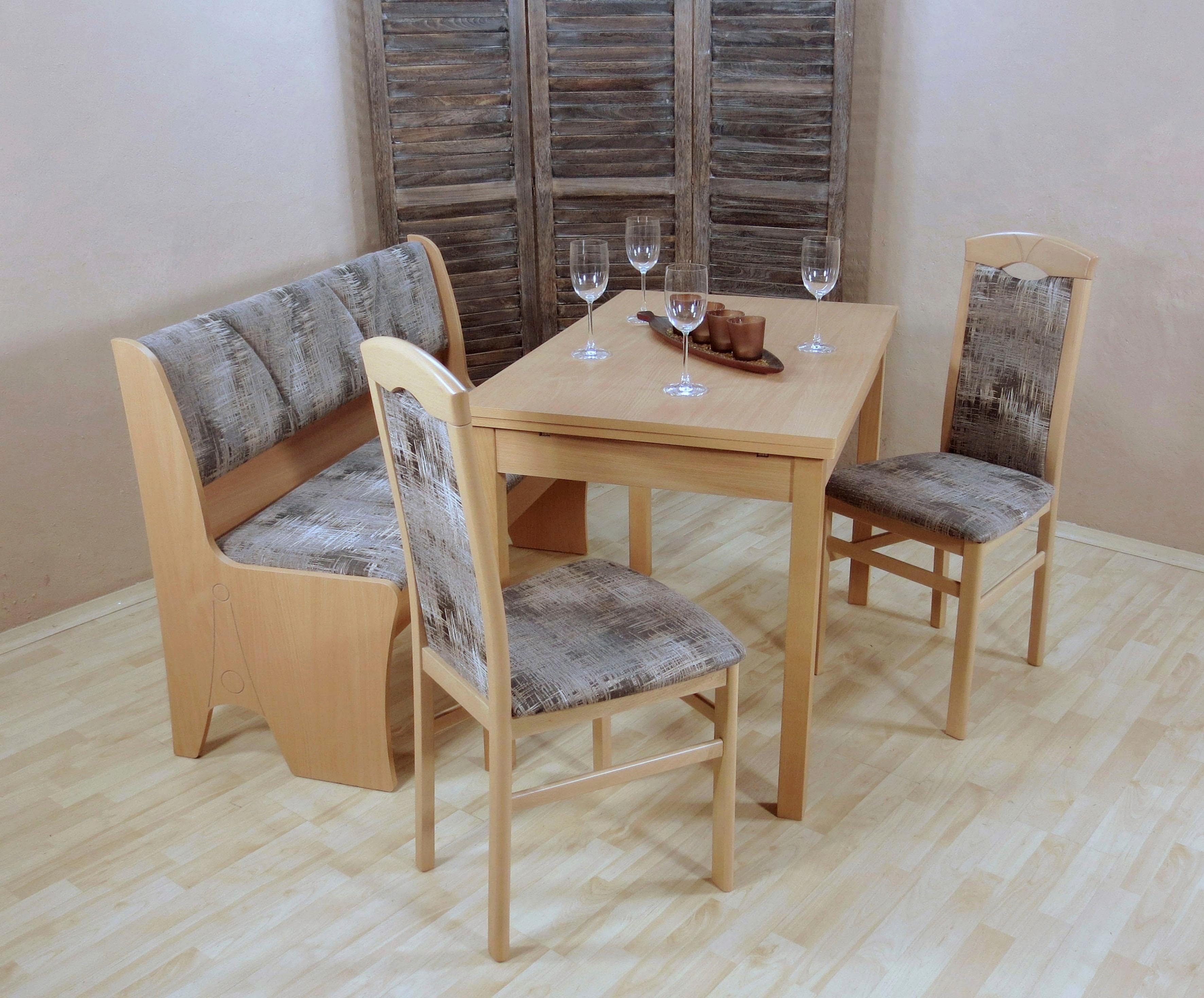 Home affaire Eethoek Halle met borstbank (set, 4-delig)