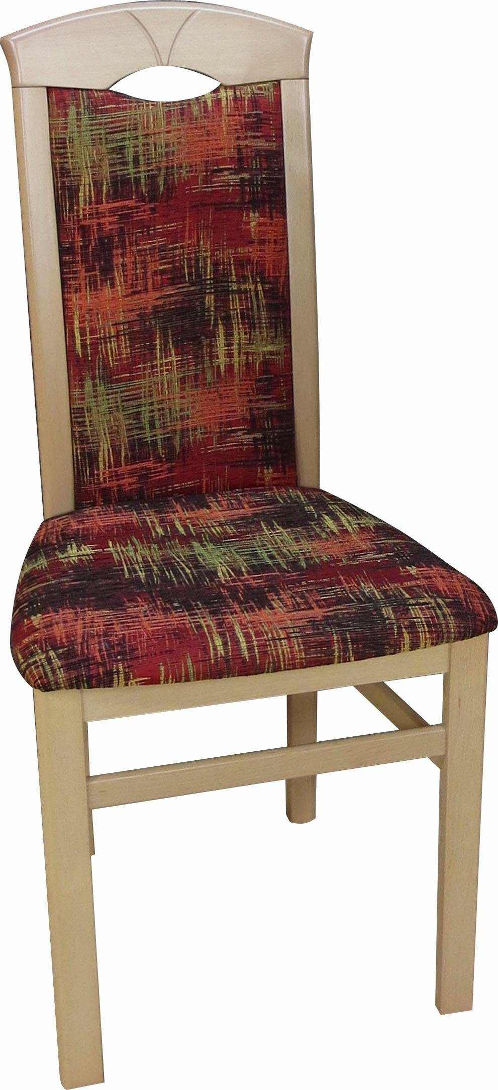 Home affaire Stoel met 4 poten Claudia (set, 2 stuks)