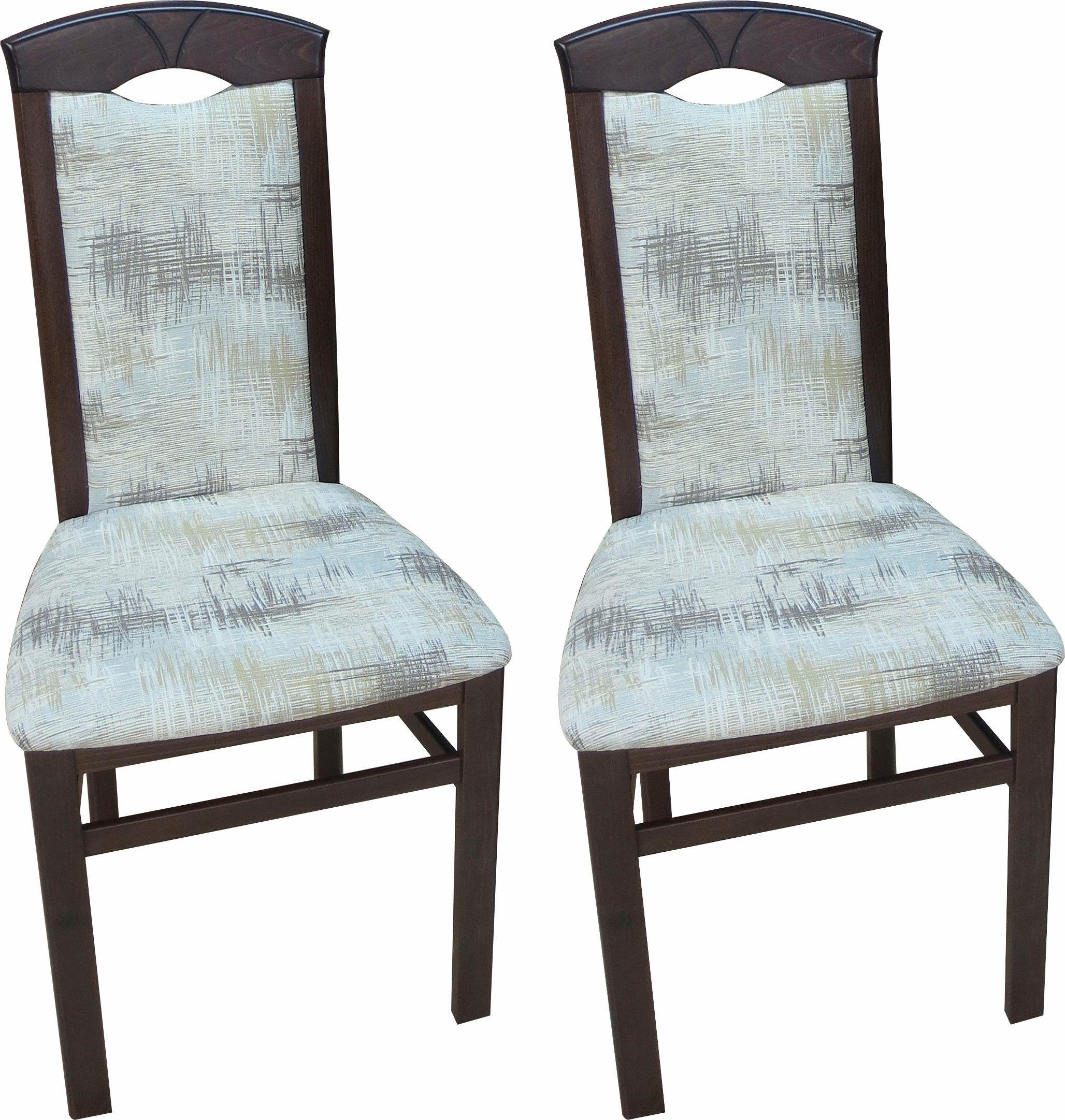 Home affaire Stoel met 4 poten Claudia (set, 2 stuks)