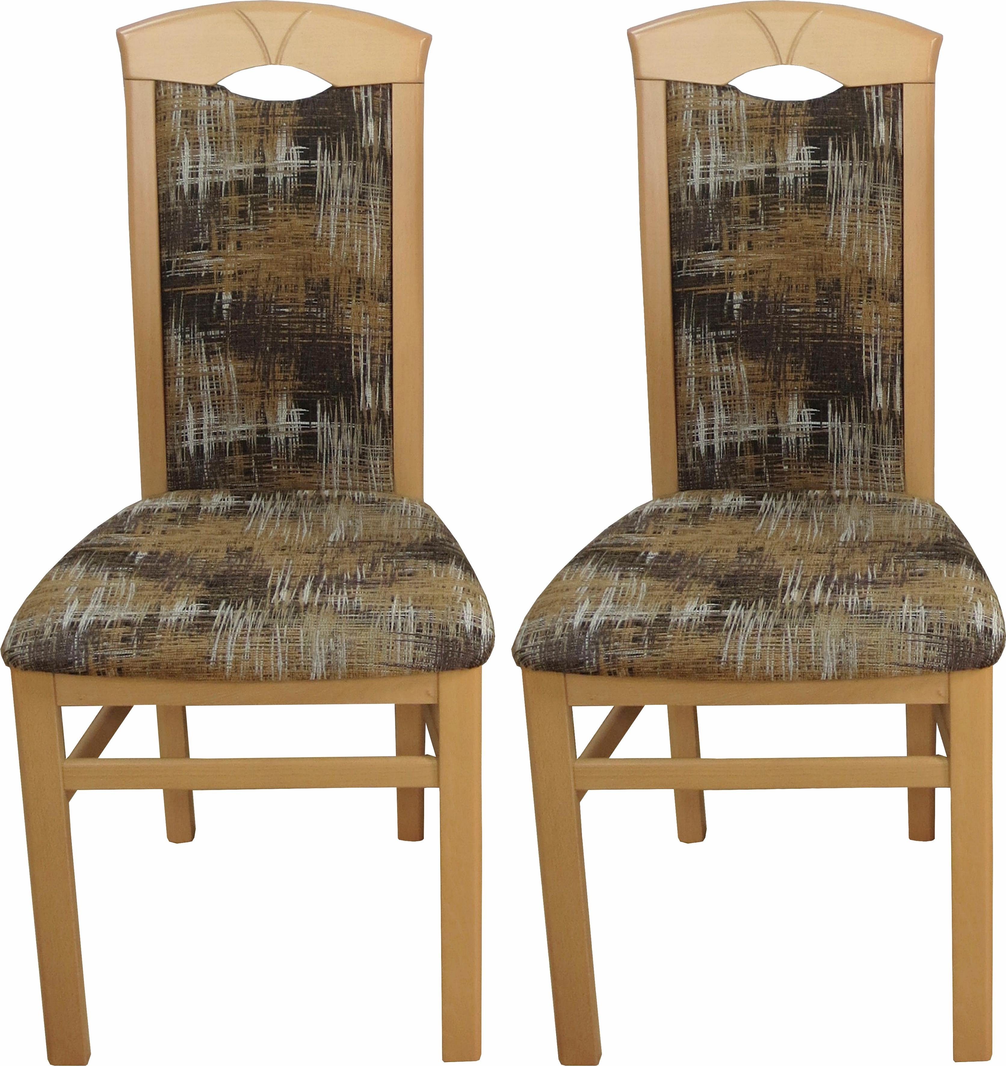 Home affaire Stoel met 4 poten Claudia (set, 2 stuks)