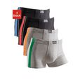 authentic underwear boxershort met contrastkleurige strepen opzij (set, 4 stuks) multicolor