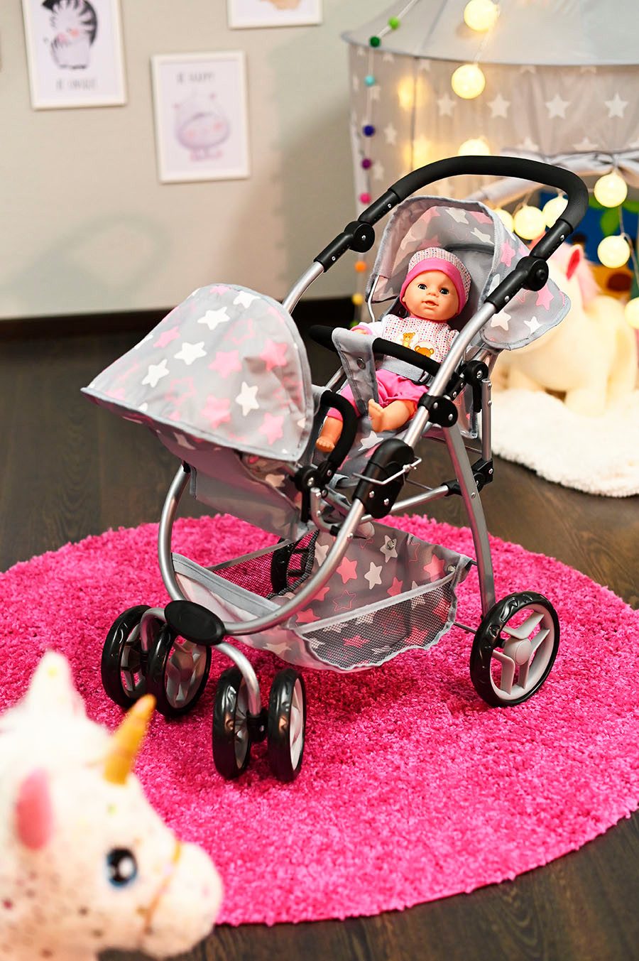 Knorrtoys® Poppen-duobuggy Milo