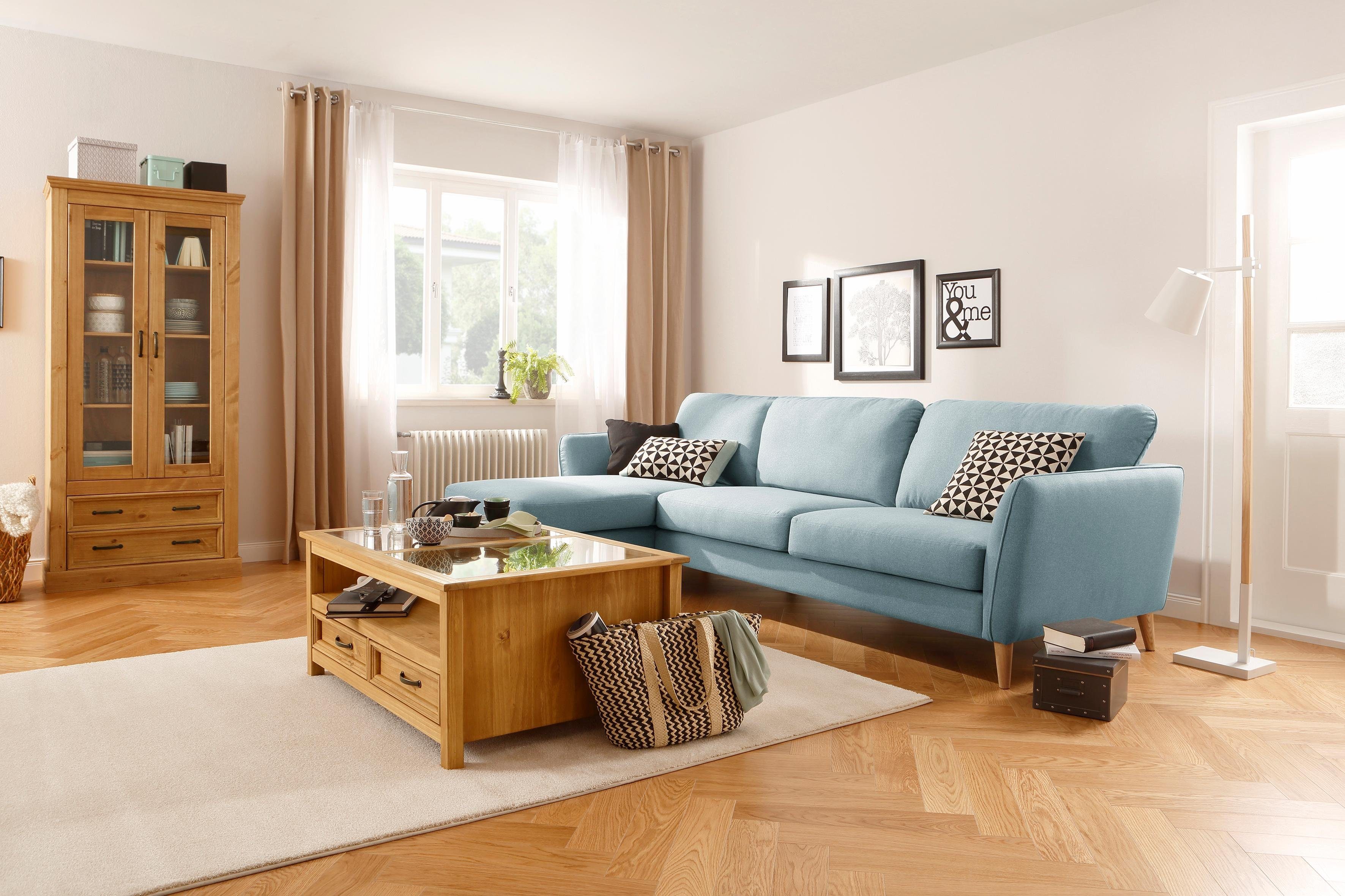Home affaire Salontafel Selma met een mooie houtstructuur