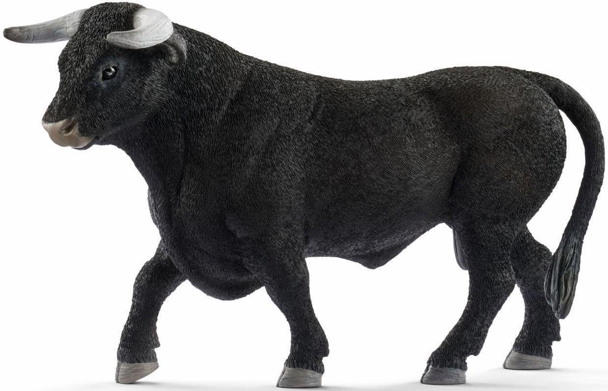 Schleich® Speelfiguur Farm World, zwarte stier (13875)