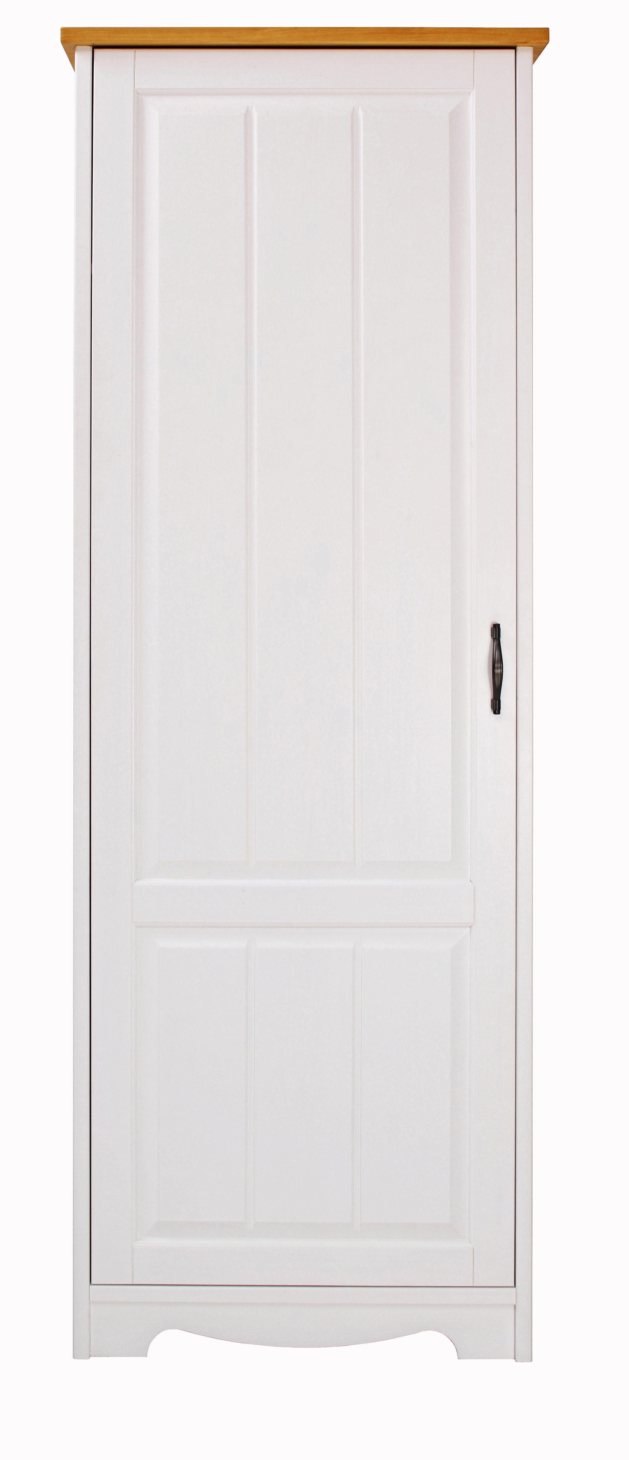 Home affaire Kledingkast Trinidad Breedte 69 cm. garderobekasten wit