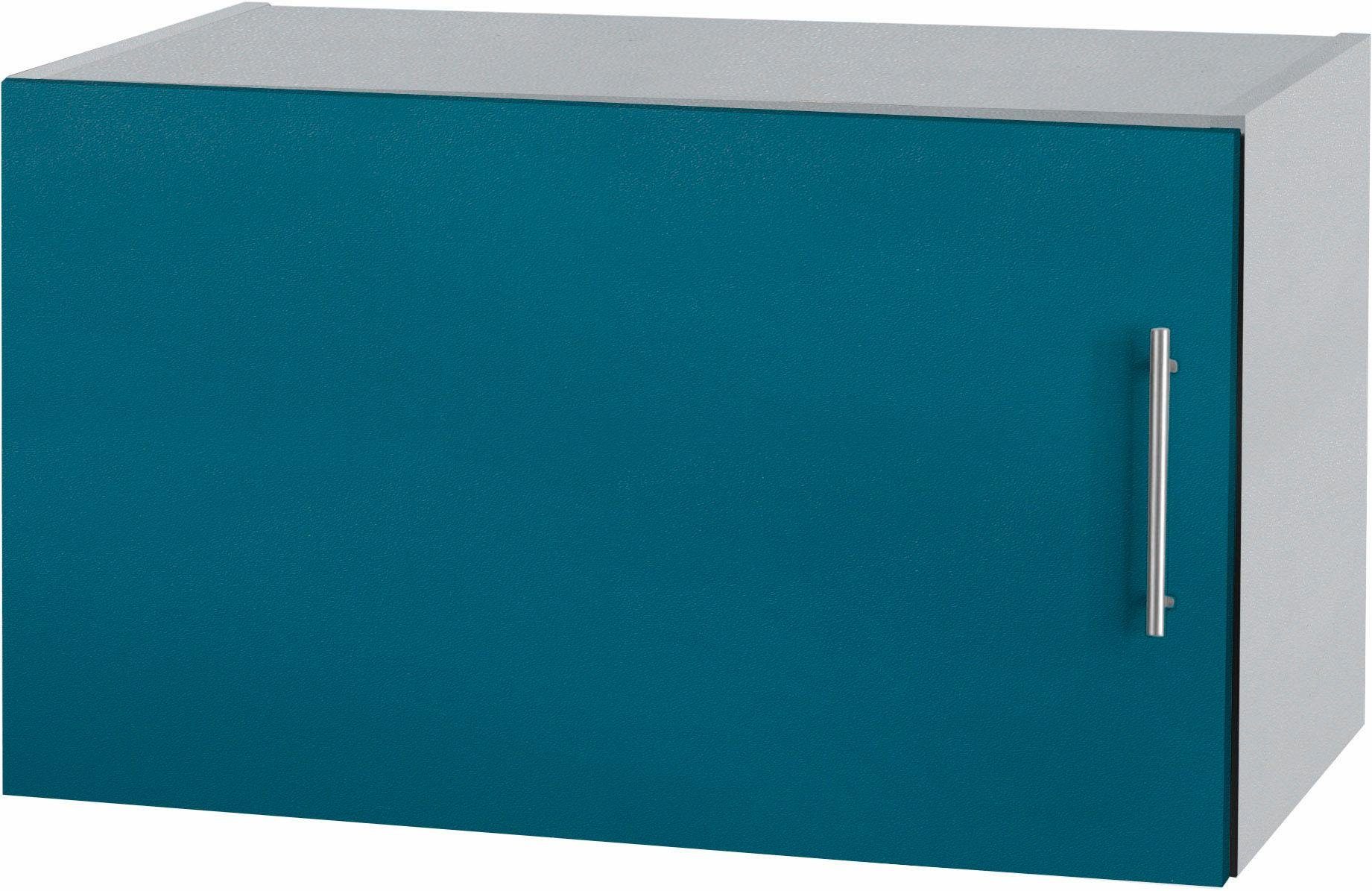 wiho Küchen Lage hangkast Kiel 60 cm breed hangkasten blauw
