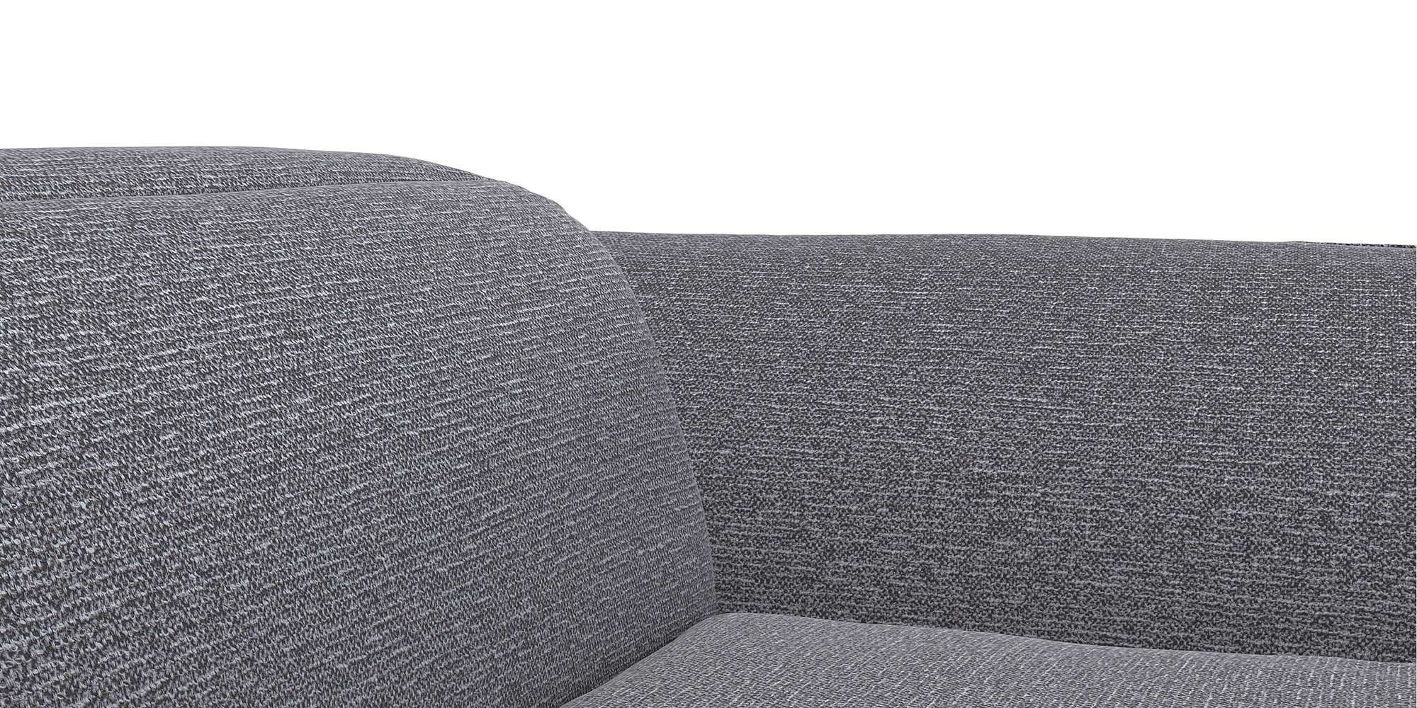 FLEXLUX Hoekbank Salino, functionele bank met recamiere, relaxbank, hoekbank Bank met arm- en hoofdeinde verstellingen, koudschuim & staalgolven