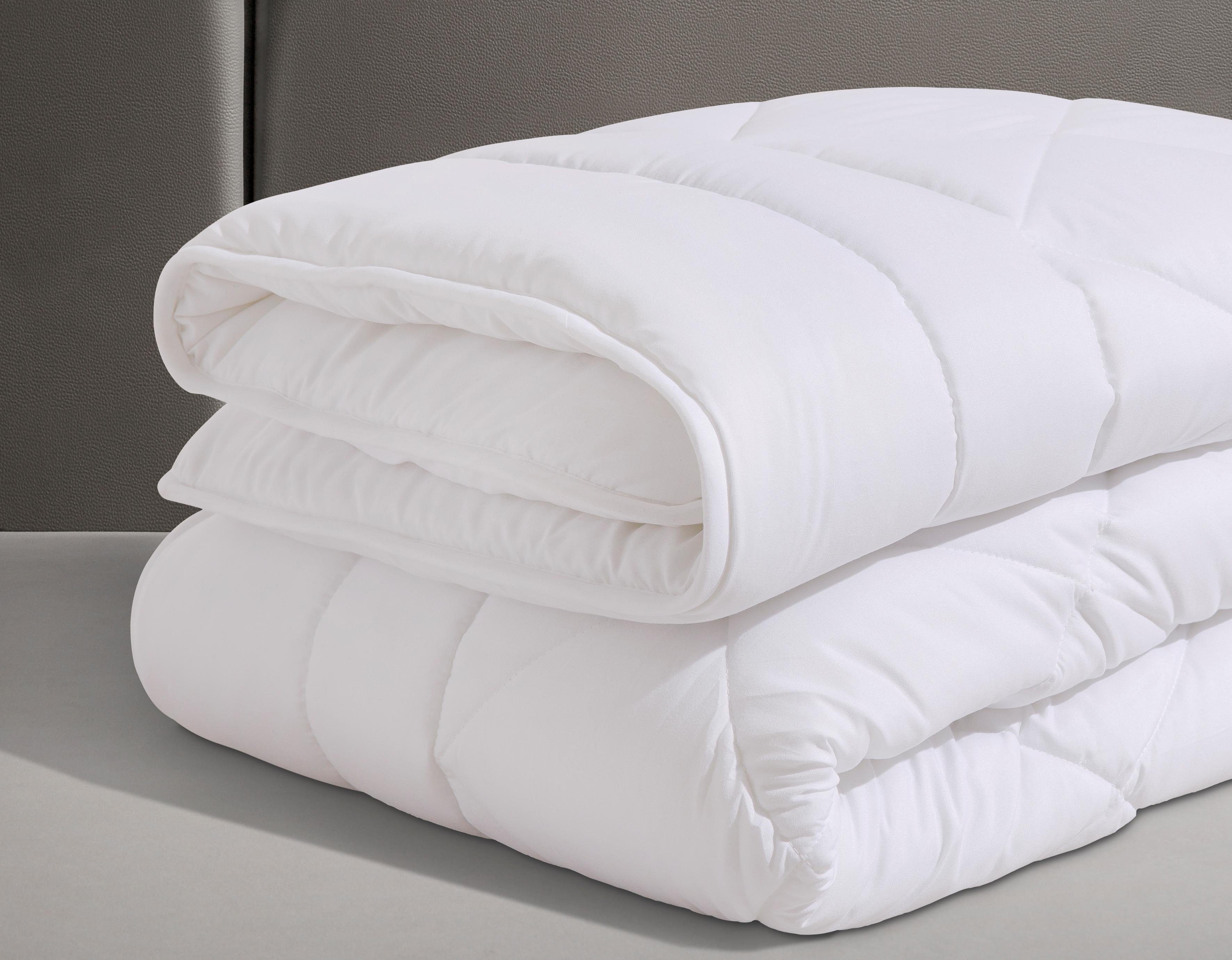 my home Synthetisch dekbed + hoofdkussen Baca, 2-delige dekbed 135x200 of 155x220 cm met kussen 80x80 cm (voordeelset)