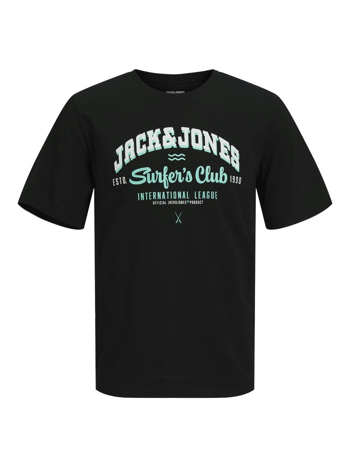 Jack & Jones Shirt met ronde hals JJELOGO TEE SS O-NECK 2 COL SS25 SN