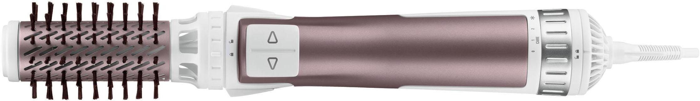 Rowenta Stylingborstel met warme lucht Brush Activ Premium Care roterende warme luchtborstel, met natuurlijke haren,