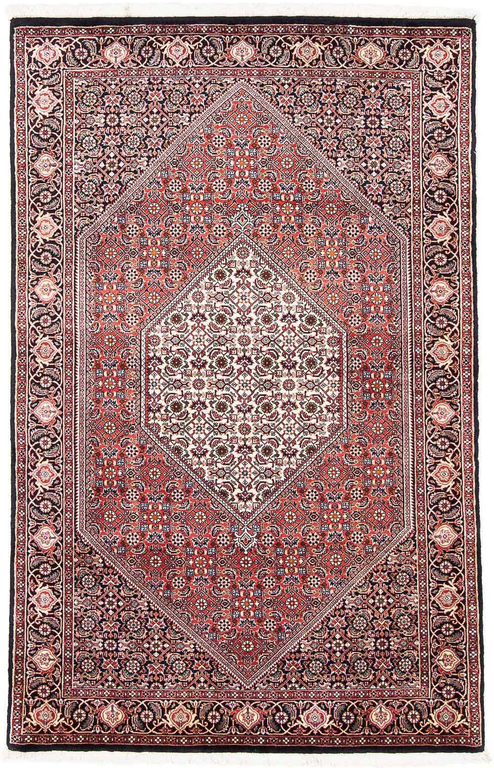morgenland Wollen kleed Bidjar medaillon 176 x 110 cm Uniek exemplaar met certificaat