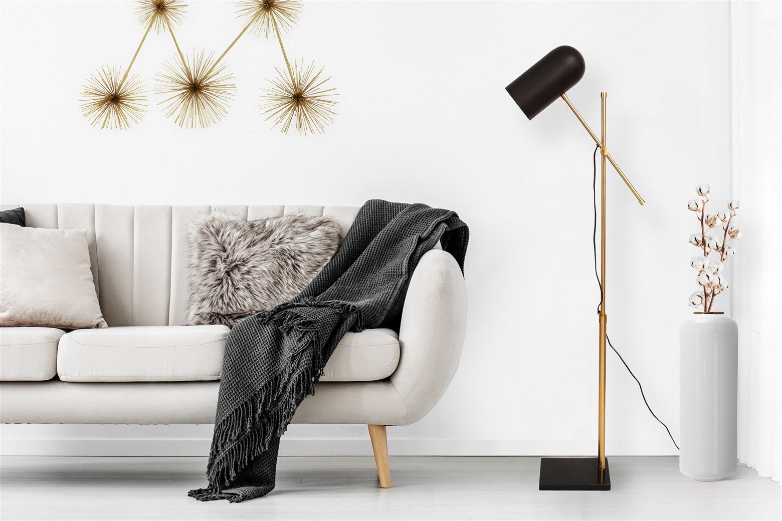 Kayoom Staande lamp Vloerlamp Celeste 125 harmonisch, modern, veelzijdig te combineren (1 stuk)