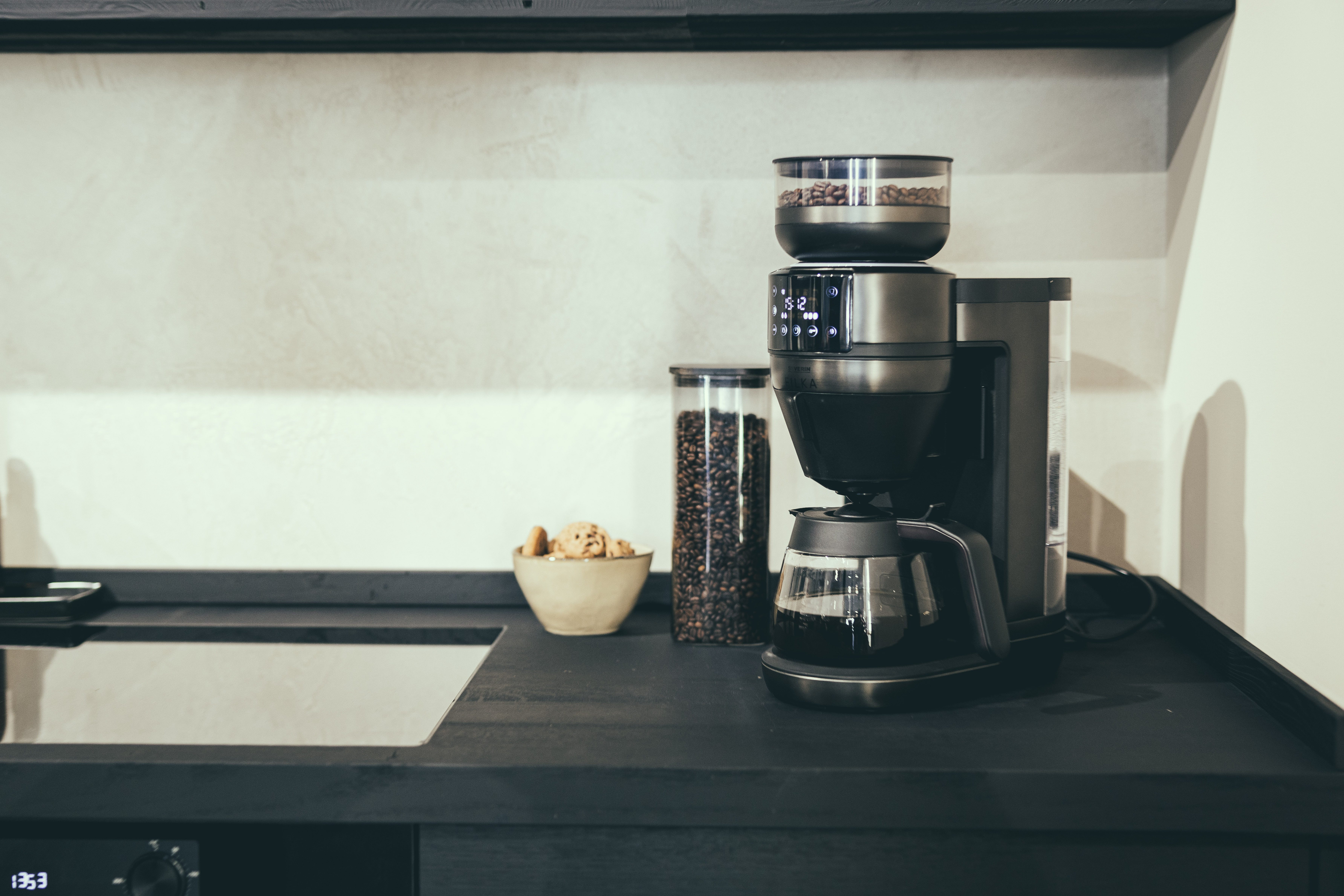 Severin Koffiezetapparaat met bonenmaler KA 4854 Filterkaffee-Vollautomat FILKA 2.0 Glas