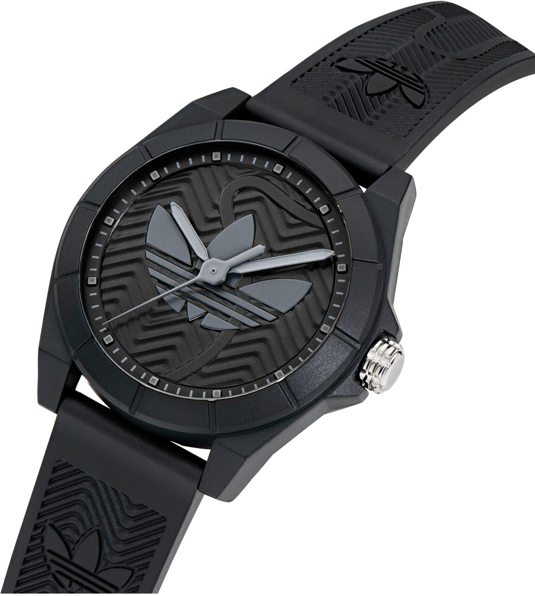 adidas Originals Kwartshorloge PROJECT FOUR Polshorloge, herenhorloge, dameshorloge, harsband, waterafstotend tot 5 bar