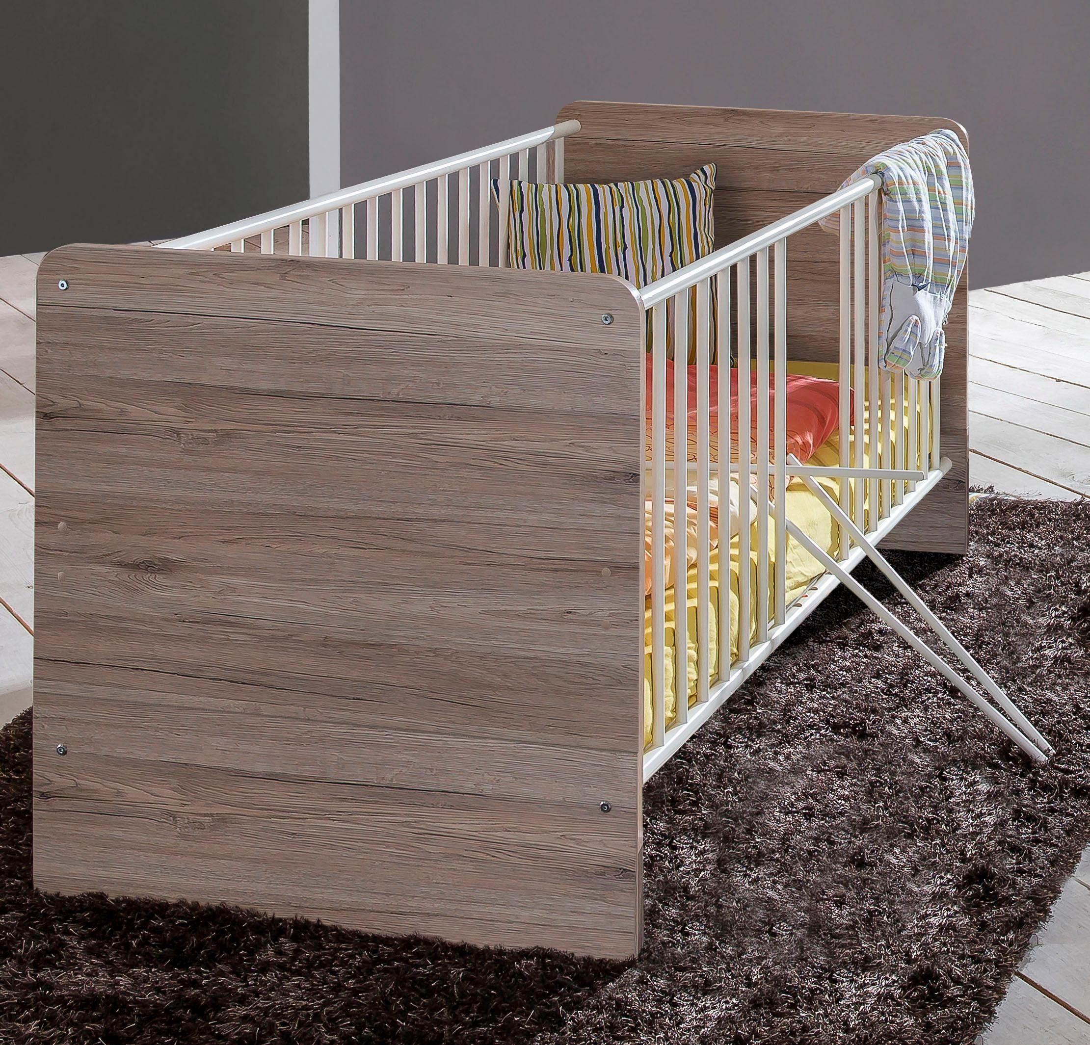 Wimex Babymeubelset Bergamo Bed + commode (voordeelset, 2-delig)