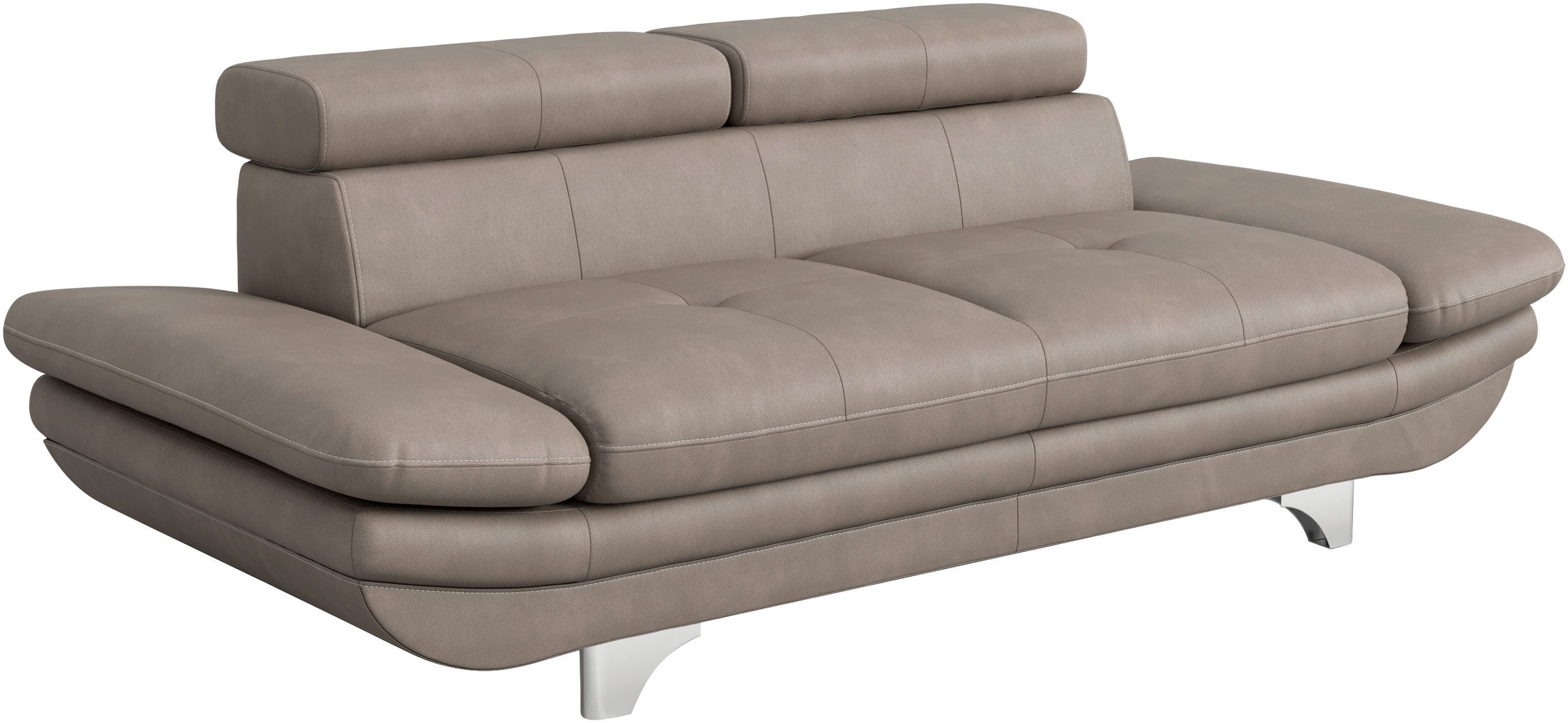 COTTA 2-zitsbank Enterprise Big-sofa, met verstelbare armleuning en rugleuning