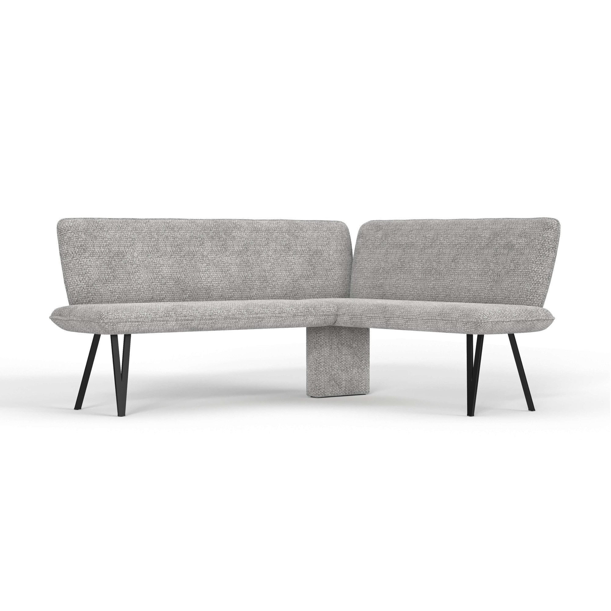 Home affaire Hoekbank Mily Keukenbank, Kussenbank, Eettafelbank, 205x164 cm Moderne bank en kleuren, aantal zitplaatsen: 5, vrij in de ruimte te plaatsen