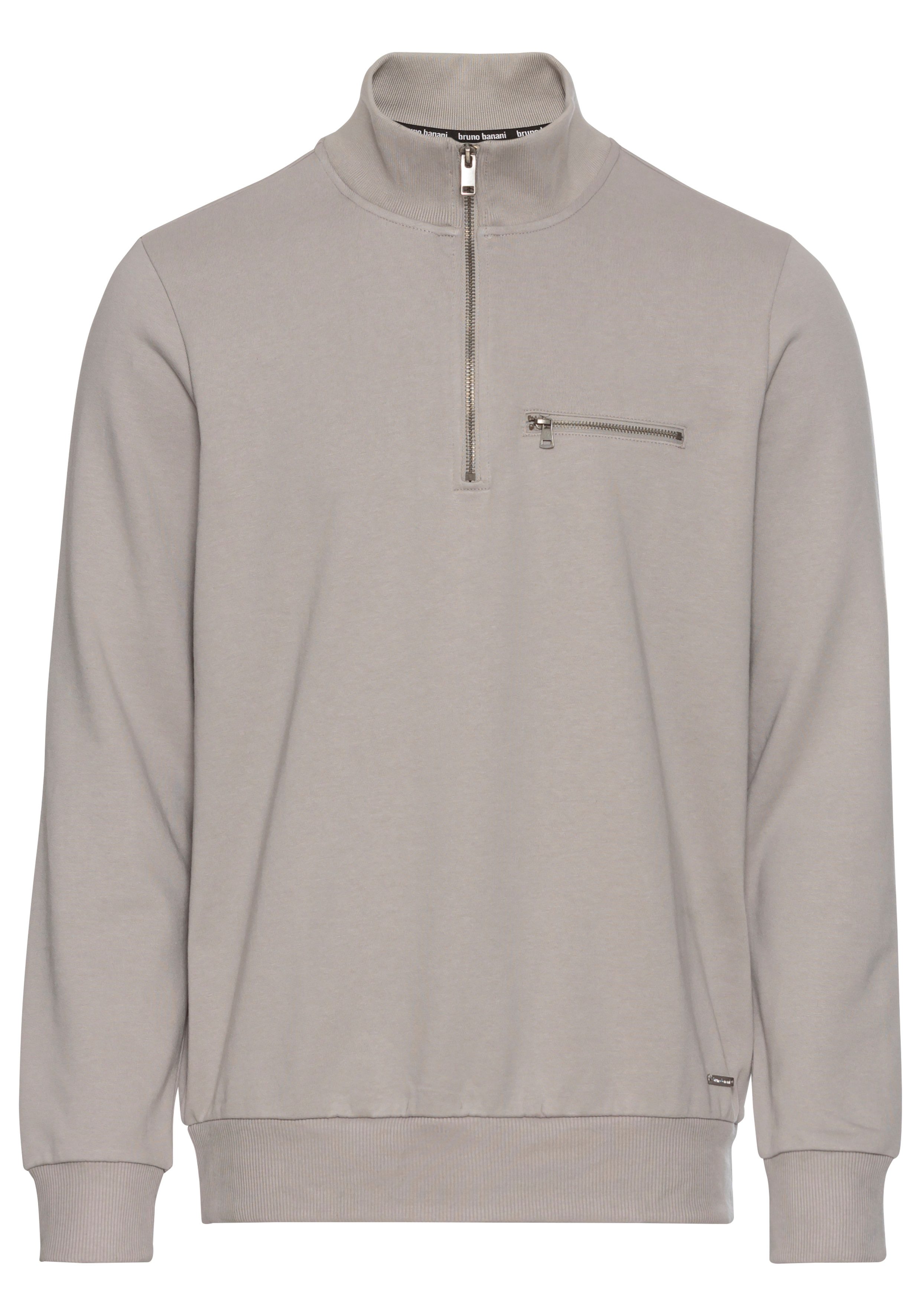 Bruno Banani Sweatshirt met schipperskraag