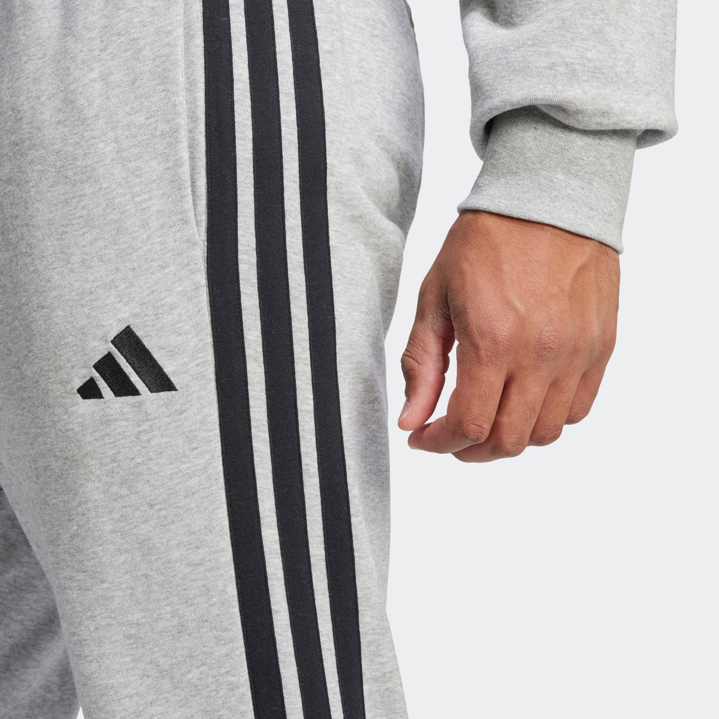 adidas Sportswear Sportbroek M 3S FT TC PT Joggingbroek van zacht French Terry materiaal (1-delig)