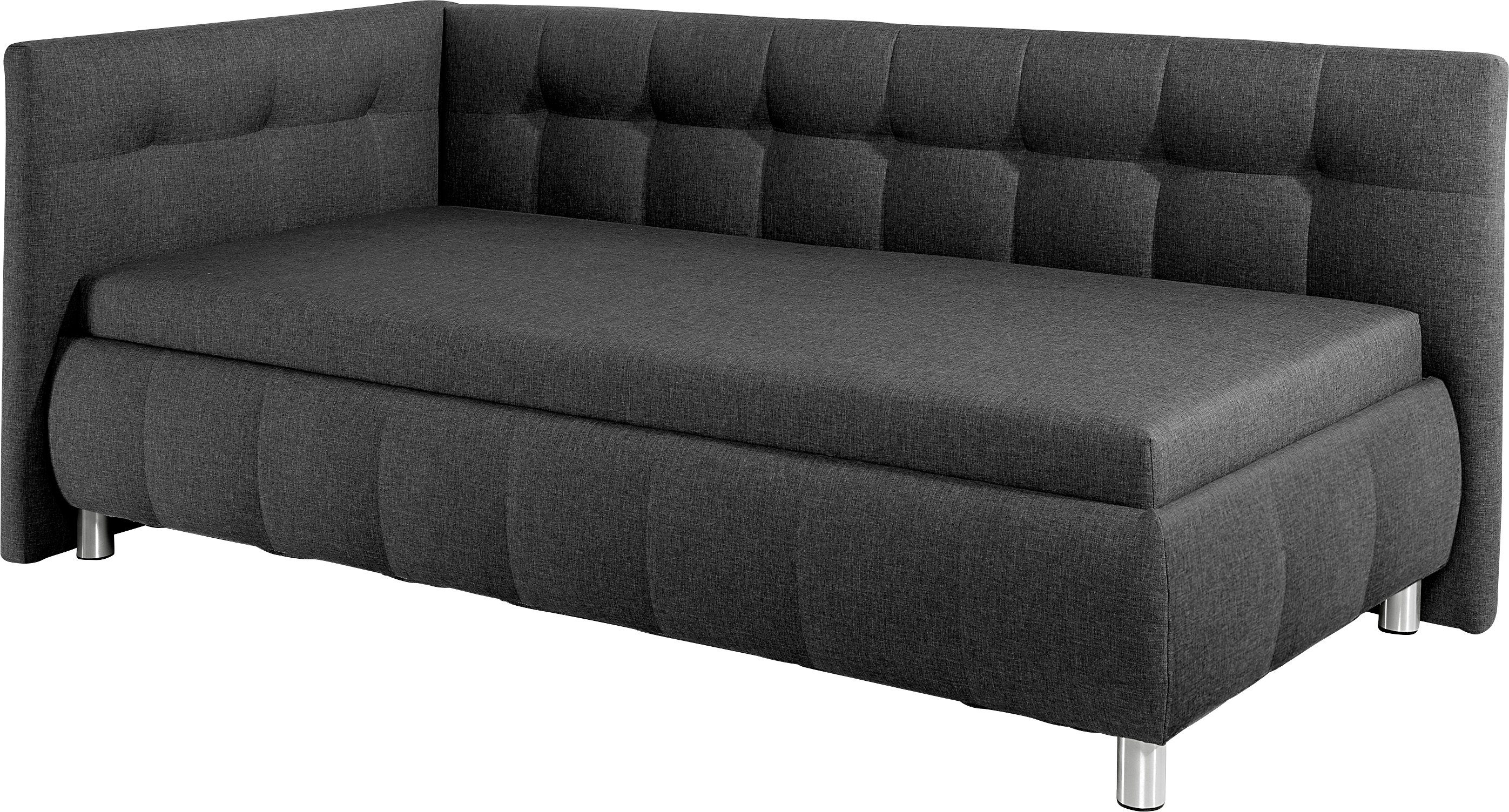 Maintal Bed Malea met bedkist, in 3 breedten, binnenvering- of bonell-matras ter keuze