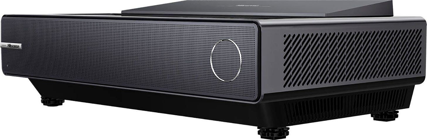 Hisense Laser-tv PX1-Pro 90-130 inch Trichroma laserprojector, 4K Ultra HD, 4k laser cinema, rgb lasertechnologie, android q - zonder scherm