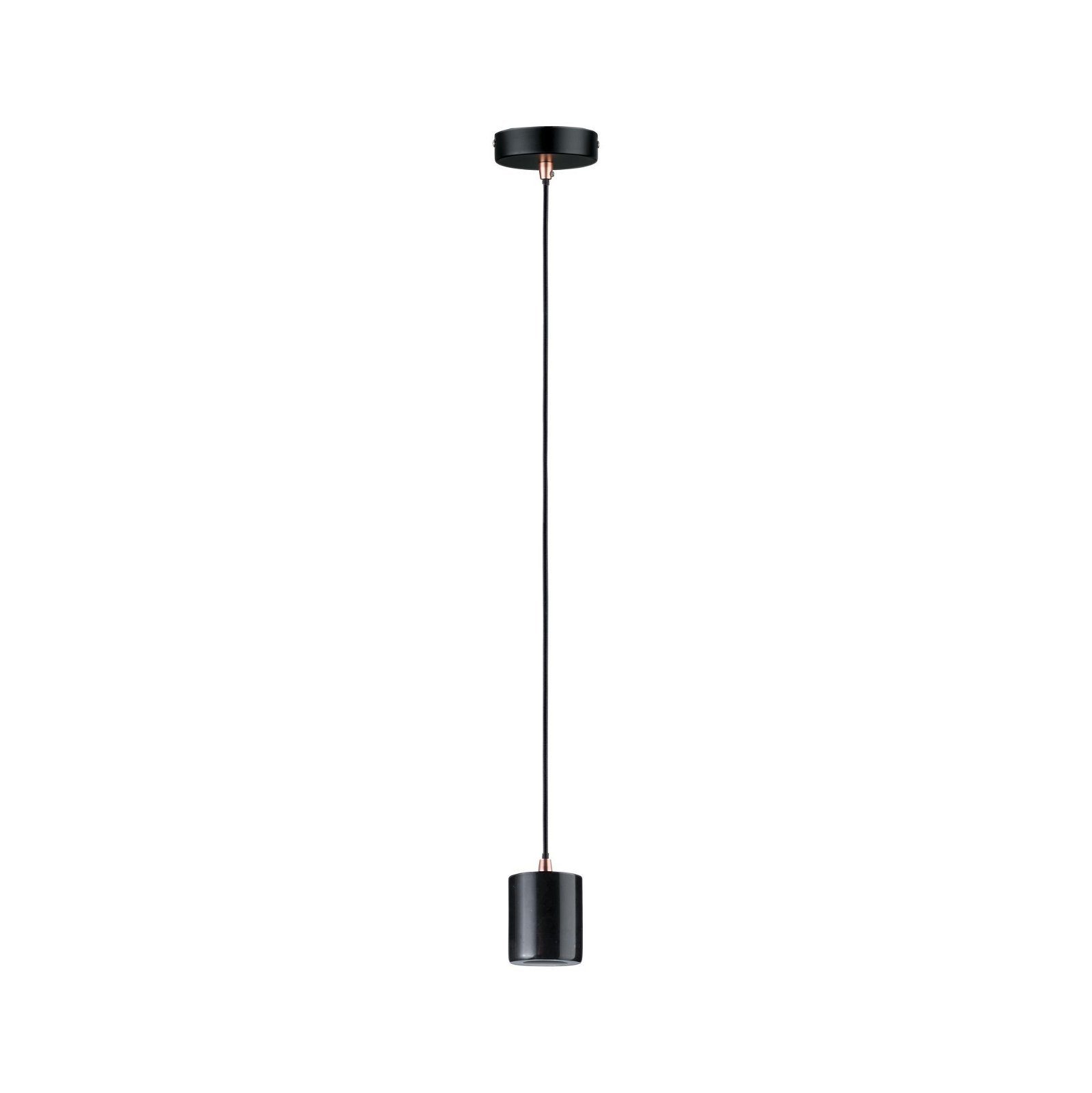 Paulmann Hanglamp Neordic Nordin max. 1x60W Zwart 230V Marmer (1 stuk)