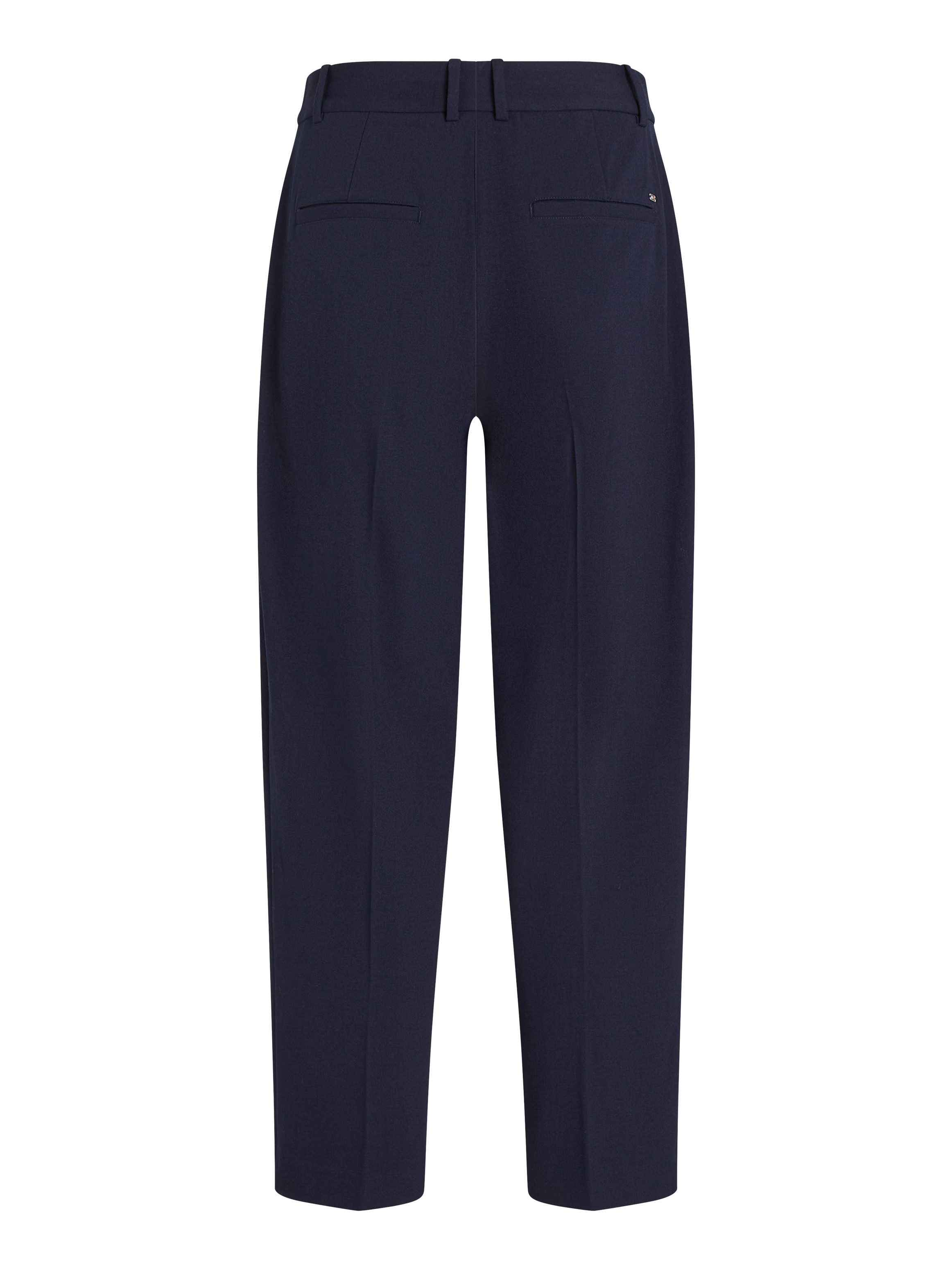 Tommy Hilfiger Geweven broek Low Normal Waist Bi-Stretch Riemlus, elastisch, onderhoudsvriendelijk kreukvrij, business casual