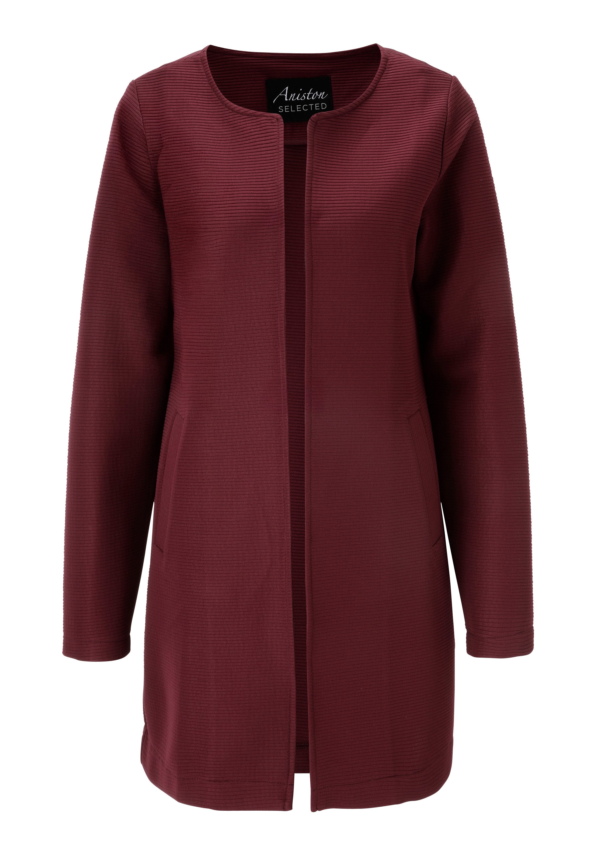Aniston SELECTED Lange blazer in modieuze lengte