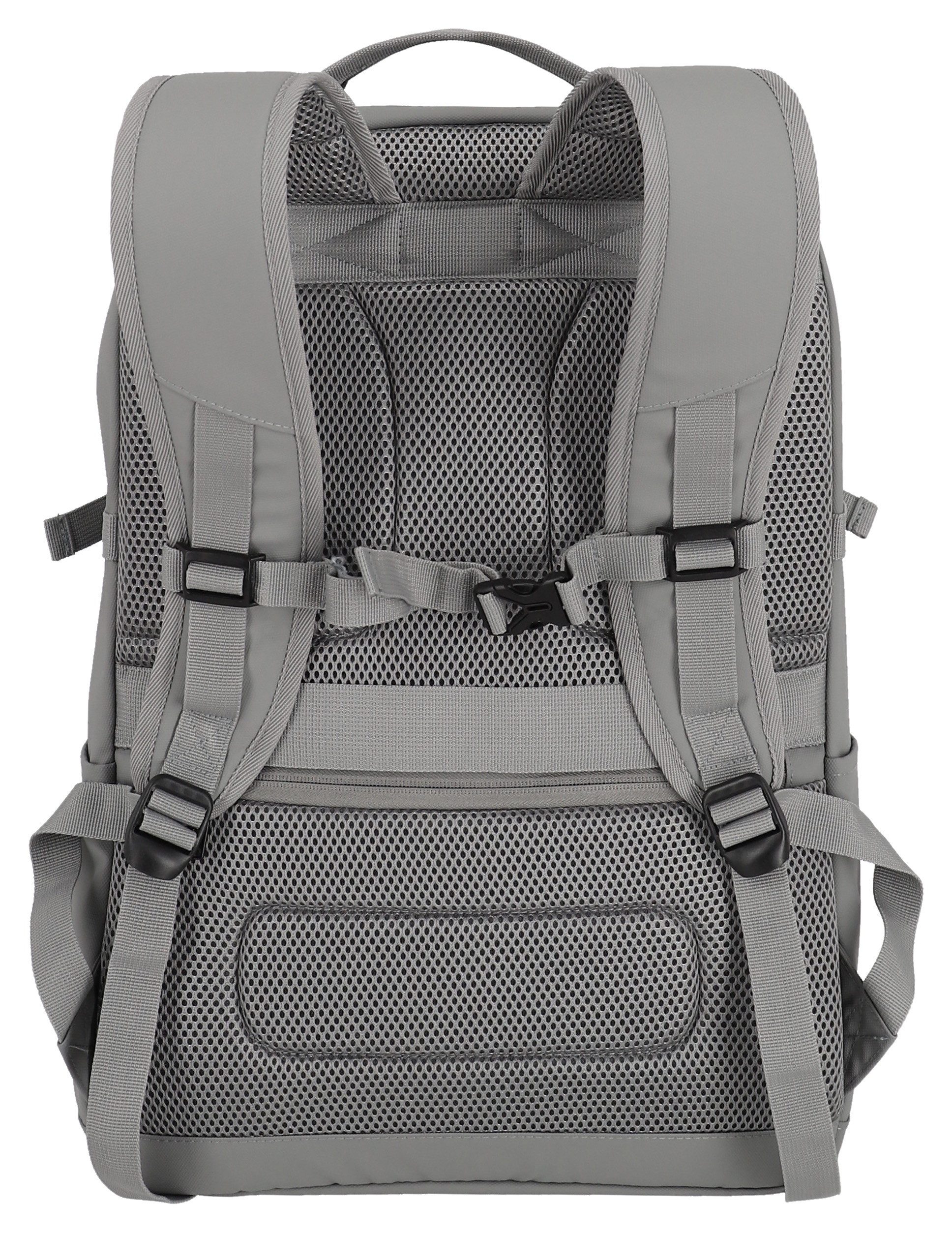 travelite Vrijetijdsrugzak BASICS rugzak zeildoek Schoolrugzak werkrugzak reiserugzak met 15 6 inch laptopvak