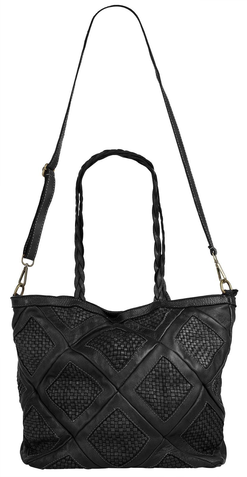 Samantha Look Shopper echt leer, made in italy