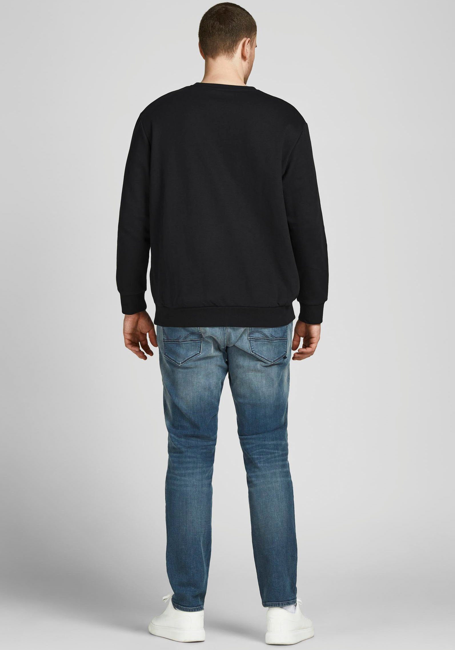 Jack & Jones PlusSize Sweatshirt BASIC SWEAT CREW NECK (set)