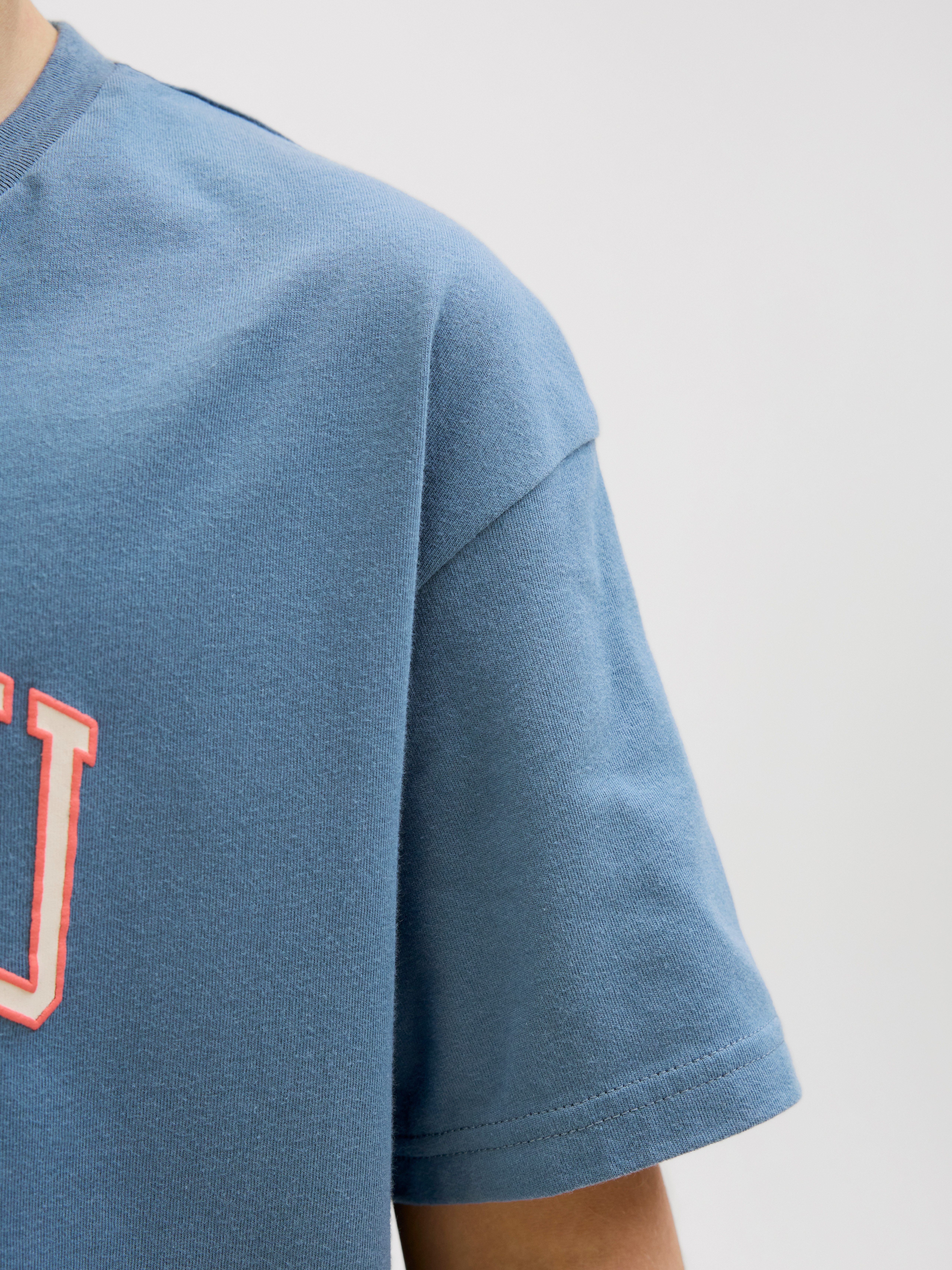 Jack & Jones Junior T-shirt JJDETROIT TEE SS CREW NECK JNR