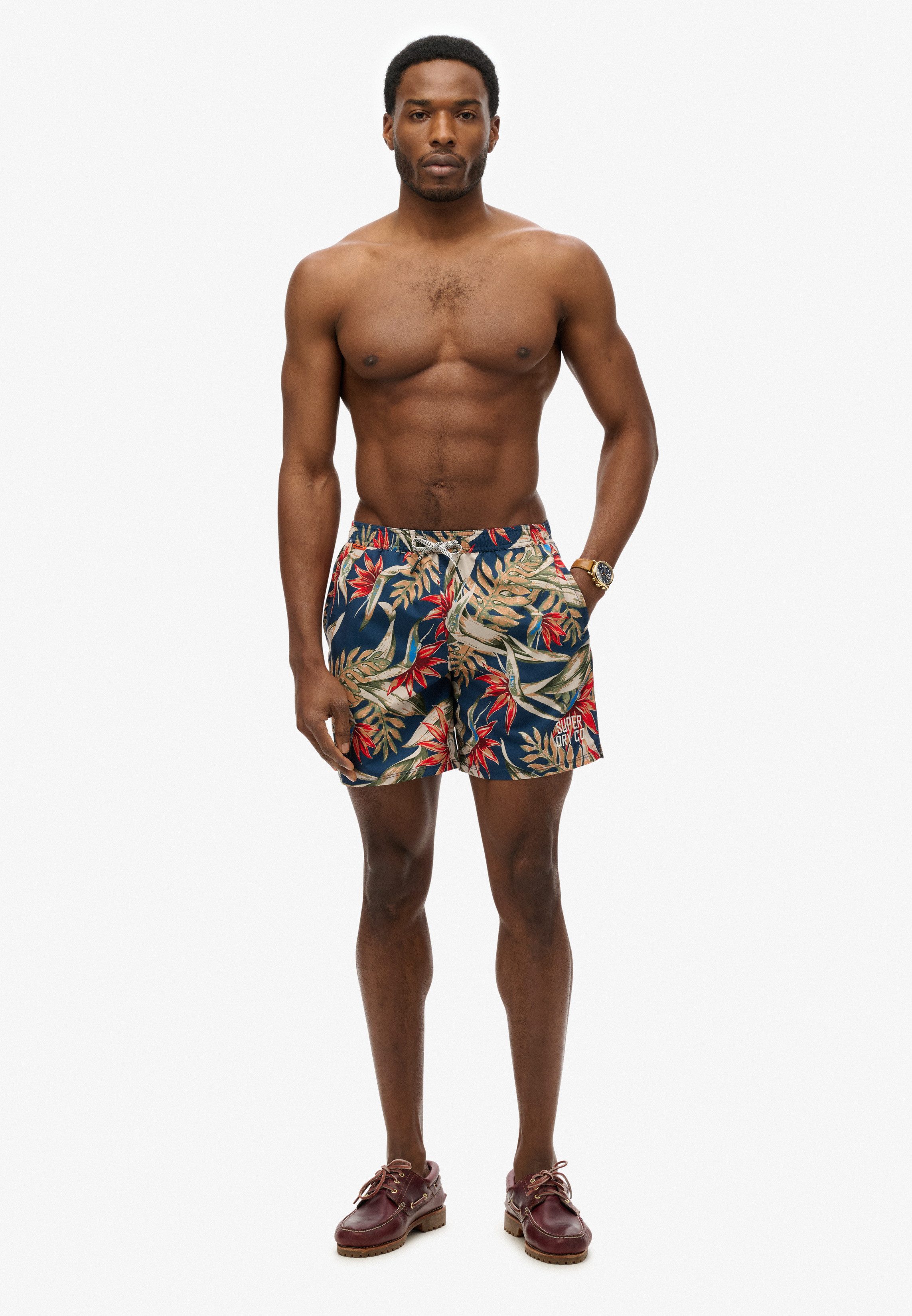 Superdry Zwemshort HAWAIIAN PRINT 17 SWIM SHORT