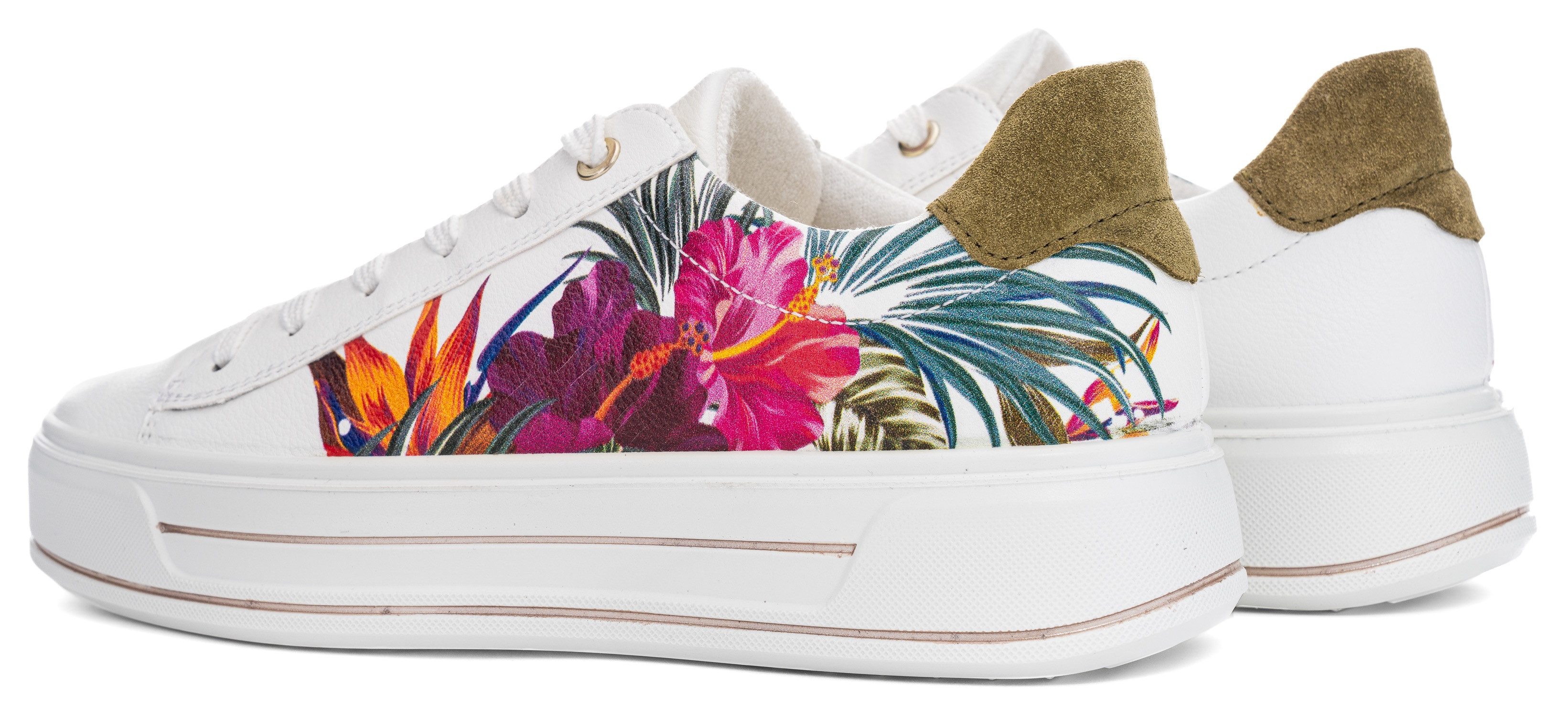 Ara Plateausneakers CANBERRA , vrijetijdsschoen, plateausneaker in comfortabele schoenwijdte g (= breed)