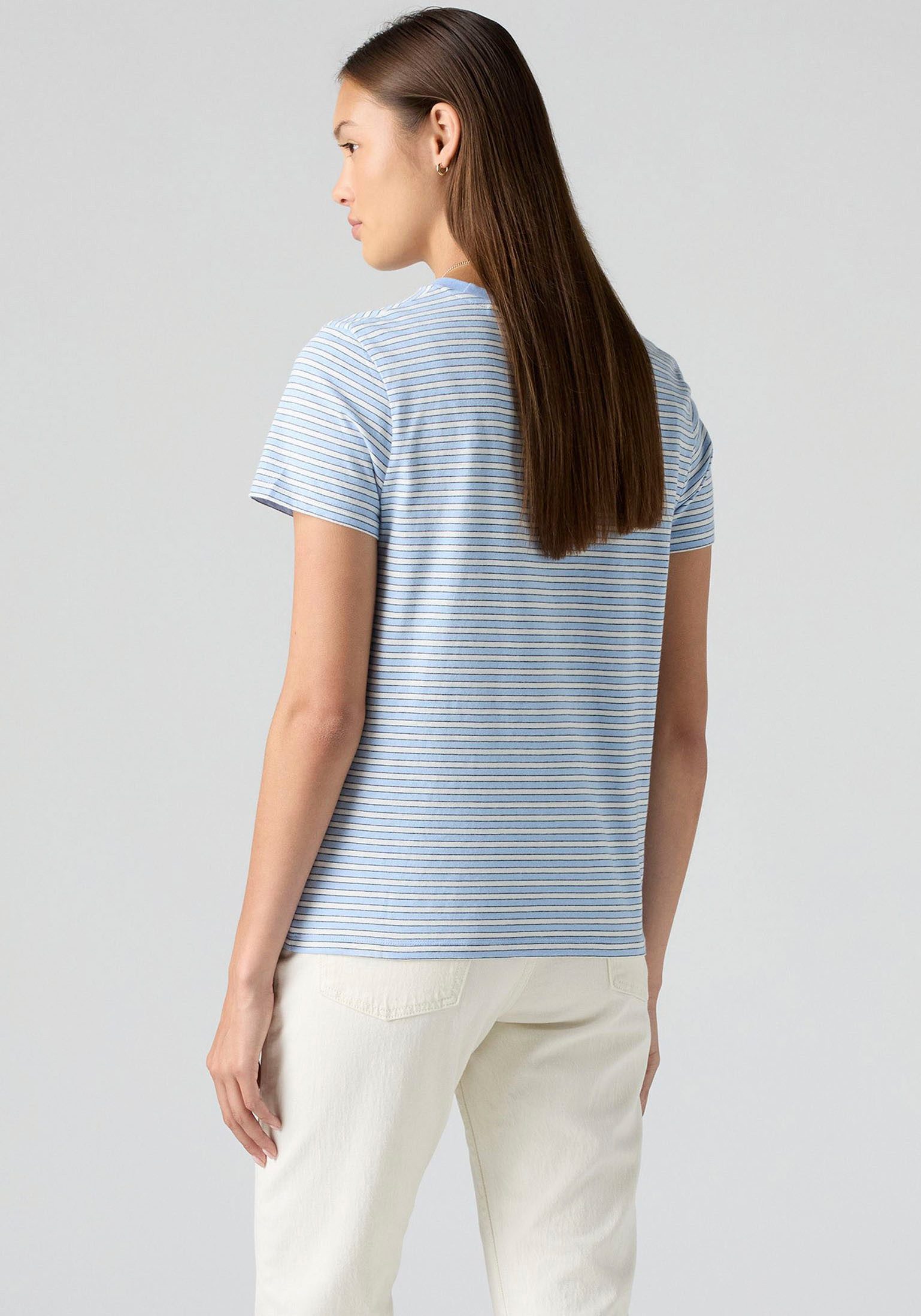 Levi's® T-shirt The Perfect Tee met klein logoborduursel