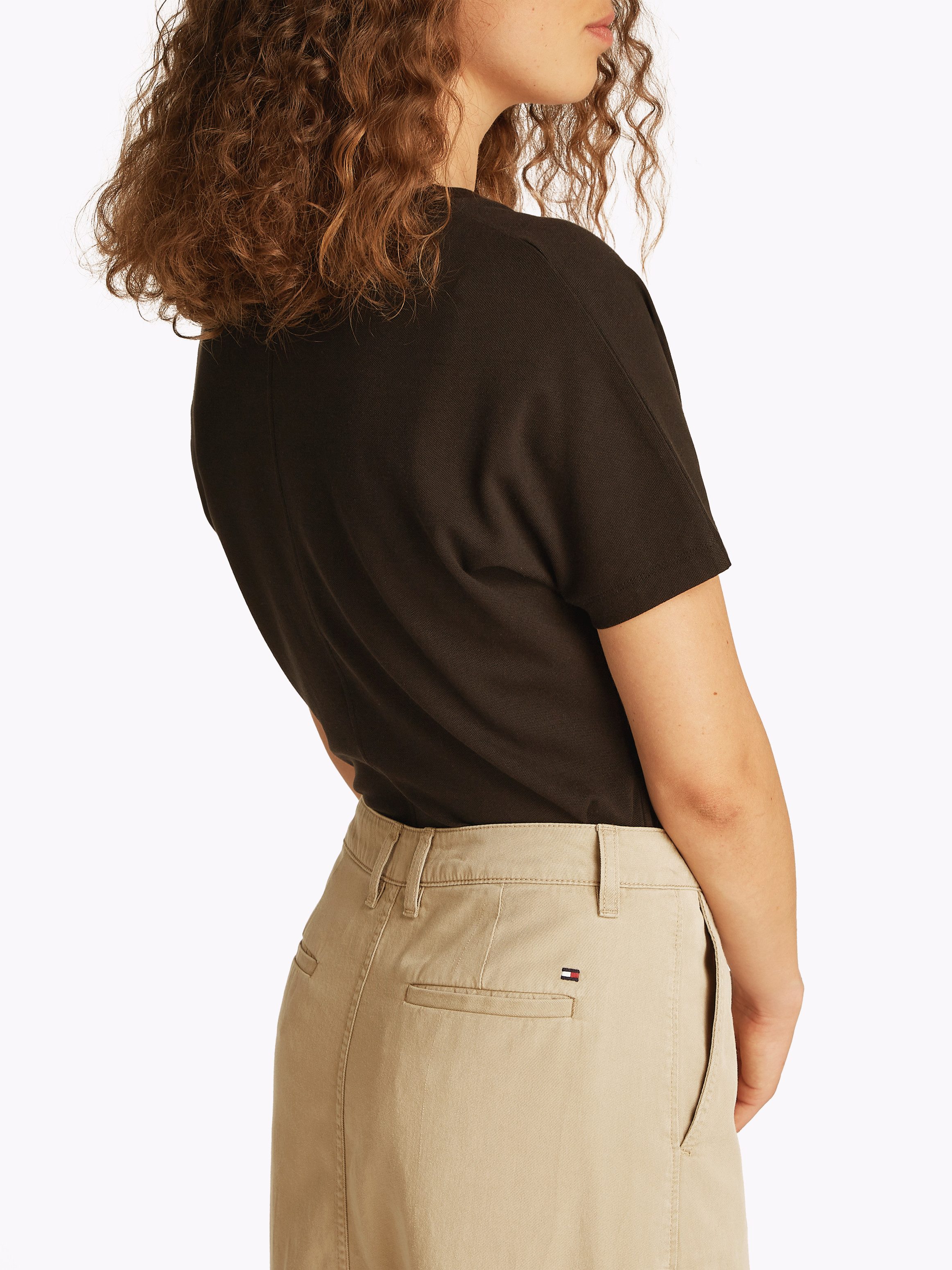 Tommy Hilfiger Geweven rok CO TENCEL MIDI SKIRT
