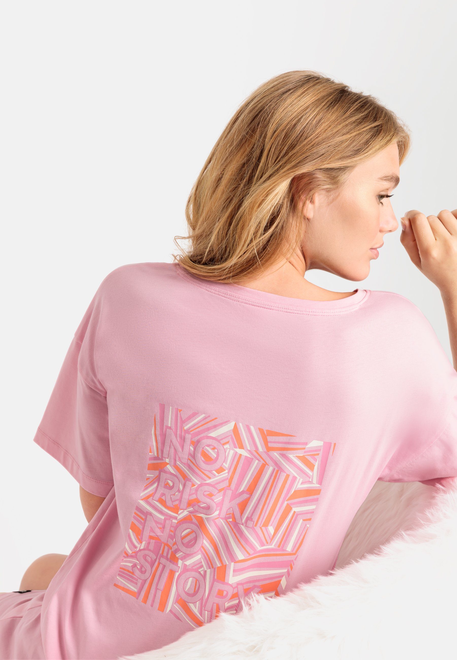 LSCN by LASCANA Nachthemd met grote rugprint