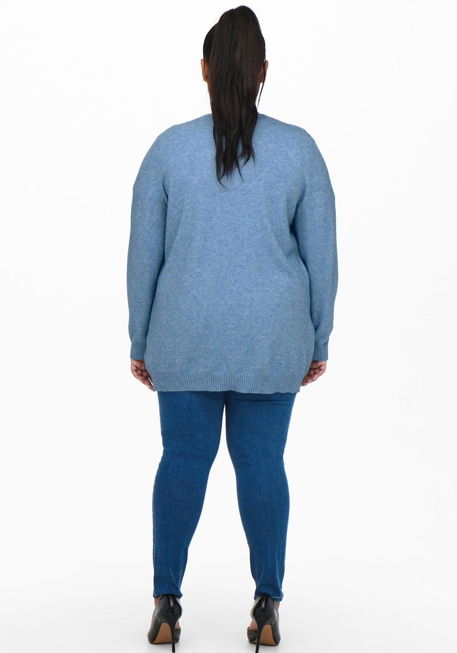 ONLY CARMAKOMA Vest CARESLY L/S OPEN CARDIGAN NOOS KNT