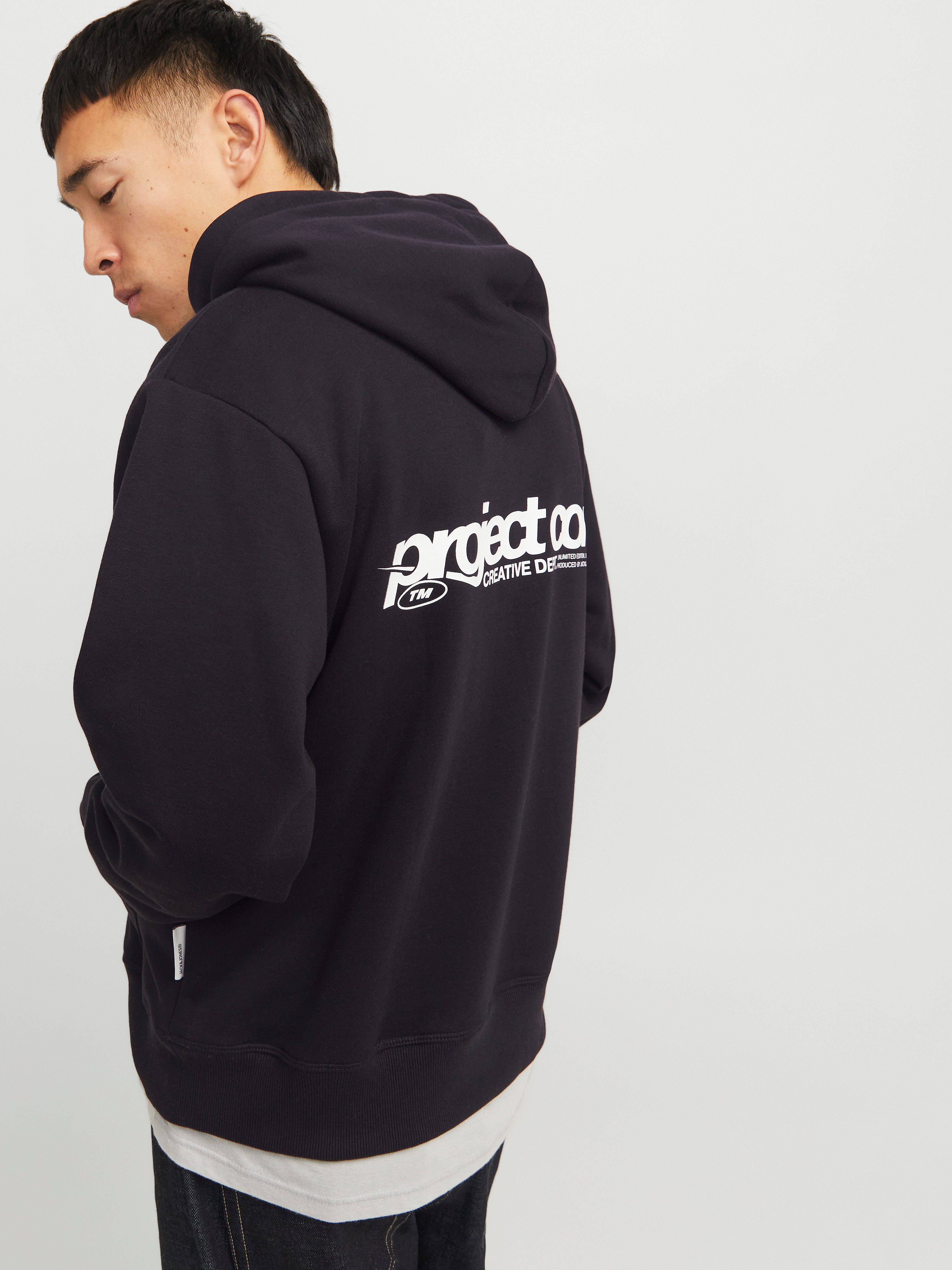 Jack & Jones Hoodie JCOUNION PRINT SWEAT HOOD NOOS