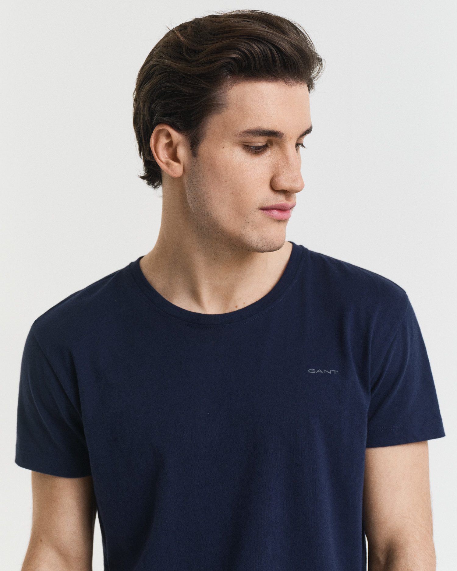 Gant Shirt met korte mouwen C-NECK T-SHIRT 2-PACK