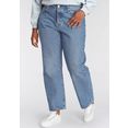 levi's plus rechte jeans plus 90s 501 501 collection blauw