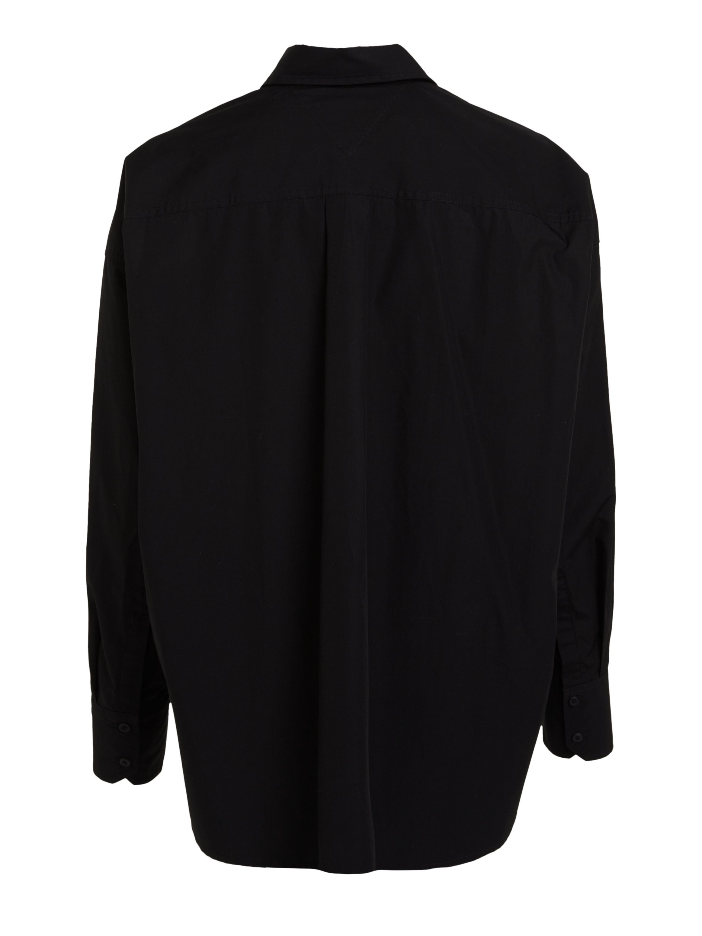 TOMMY JEANS Top TJW SP OVR SCRIPT SHIRT EXT Met Tommy Jeans-logo-opschrift