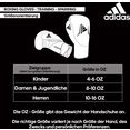 adidas performance bokshandschoenen hybrid 25 zwart
