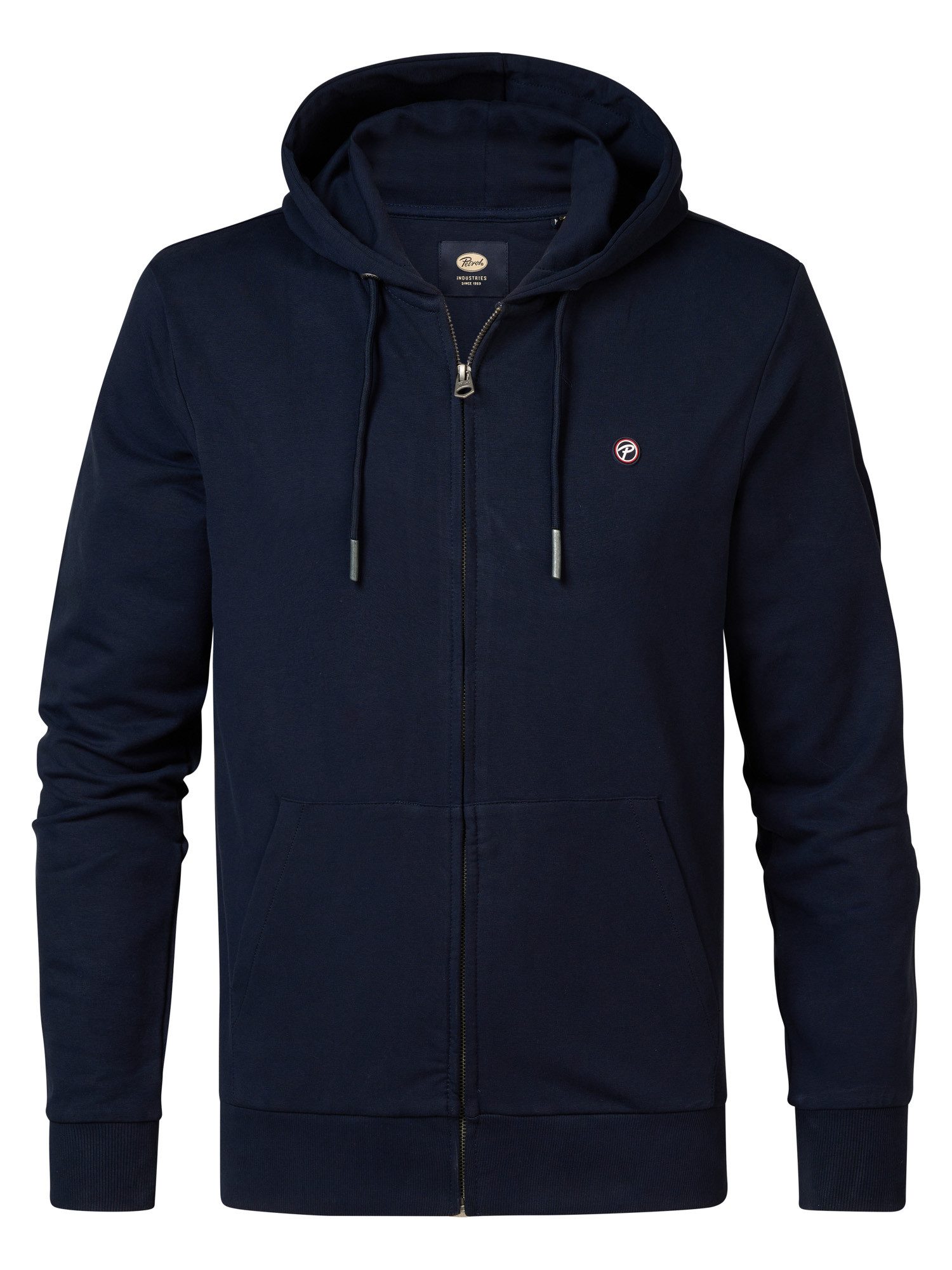 Petrol Industries Sweatvest met verstelbare capuchon