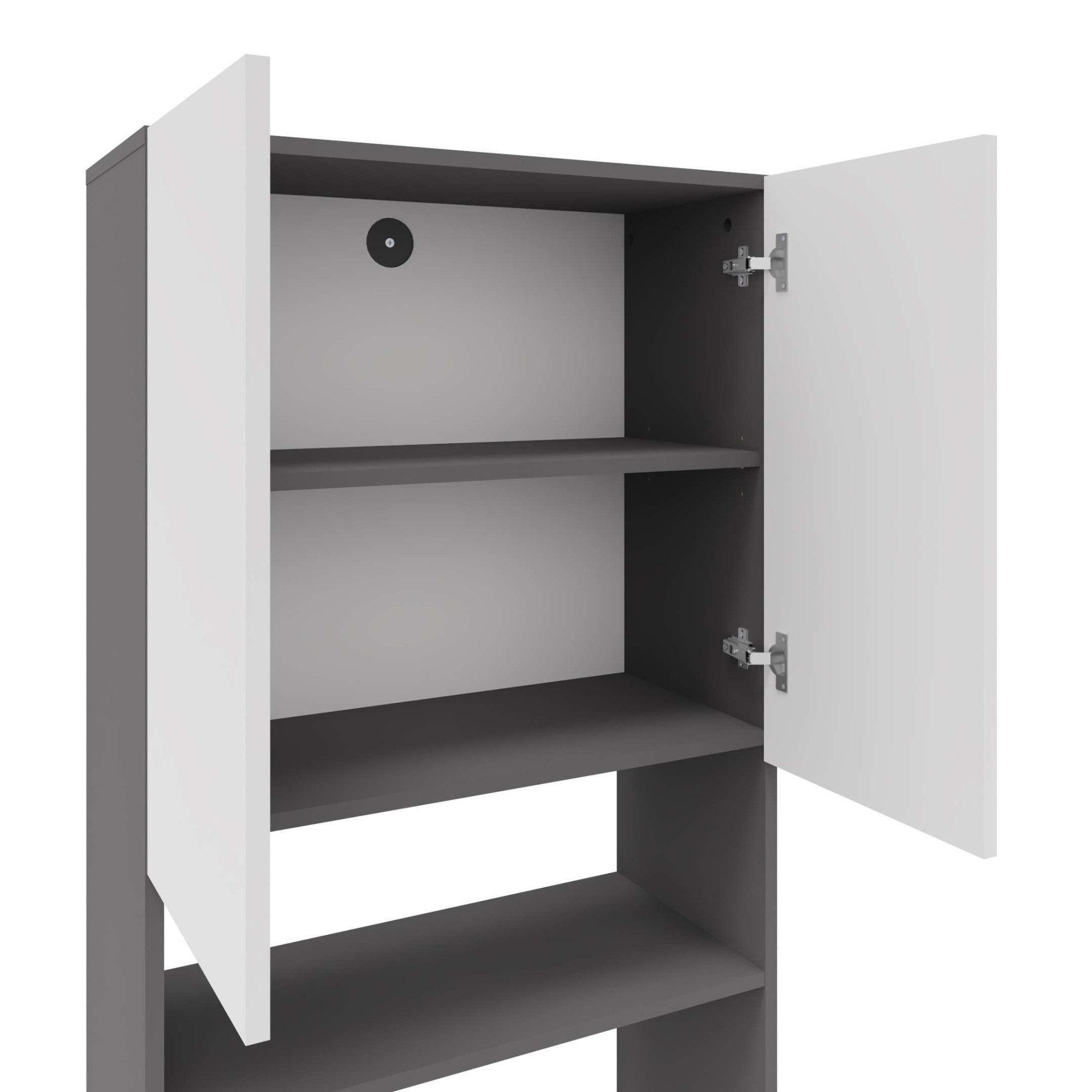 Home affaire Kast voor wasmachine Wisla met 2 deuren, breedte 68 cm, hoogte 180 cm
