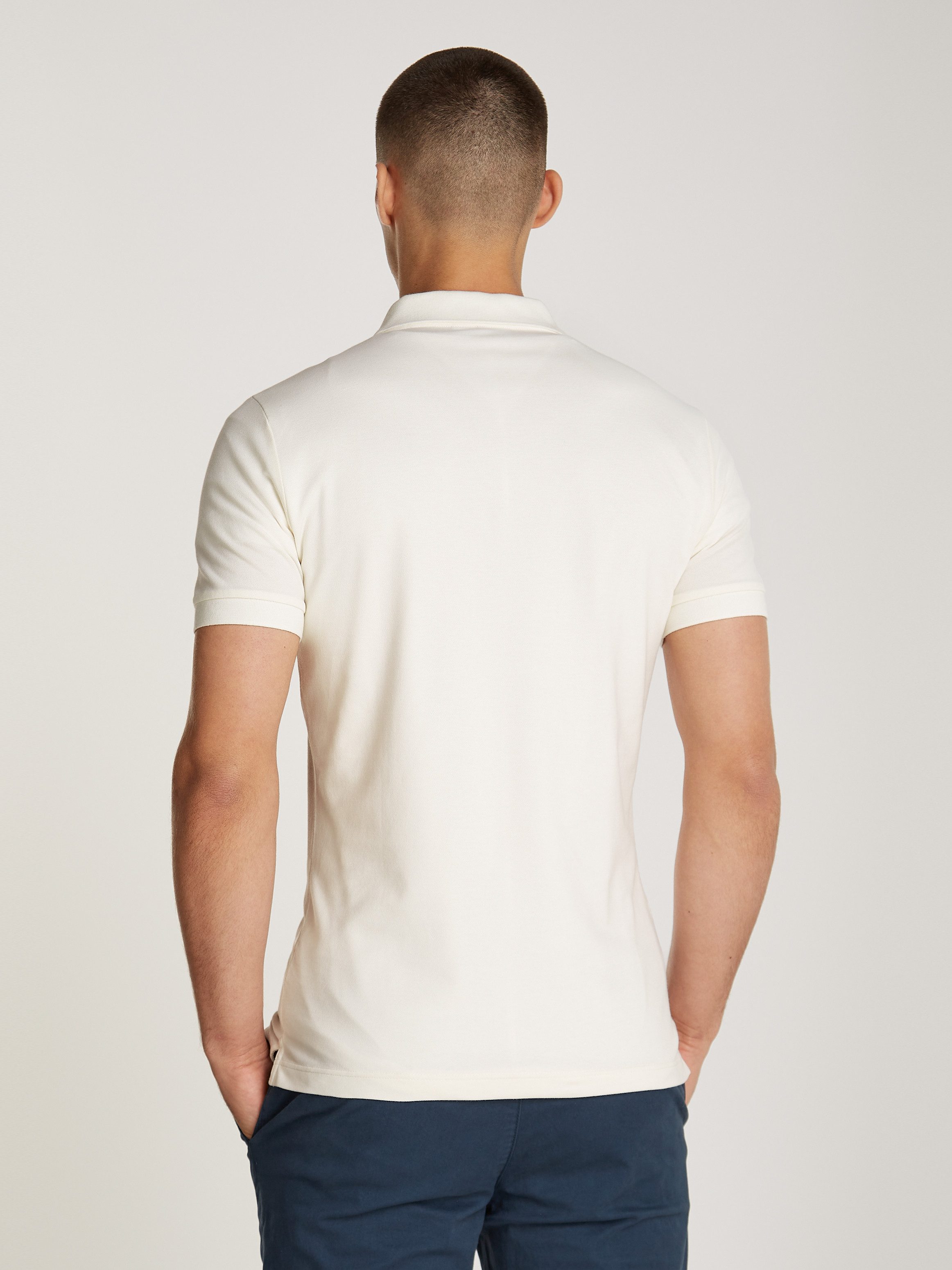 Calvin Klein Poloshirt CK EMBRO BADGE SLIM POLO