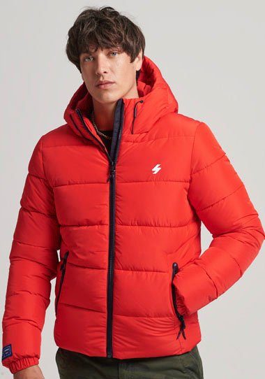 Superdry Gewatteerde jas HOODED SPORTS PUFFER