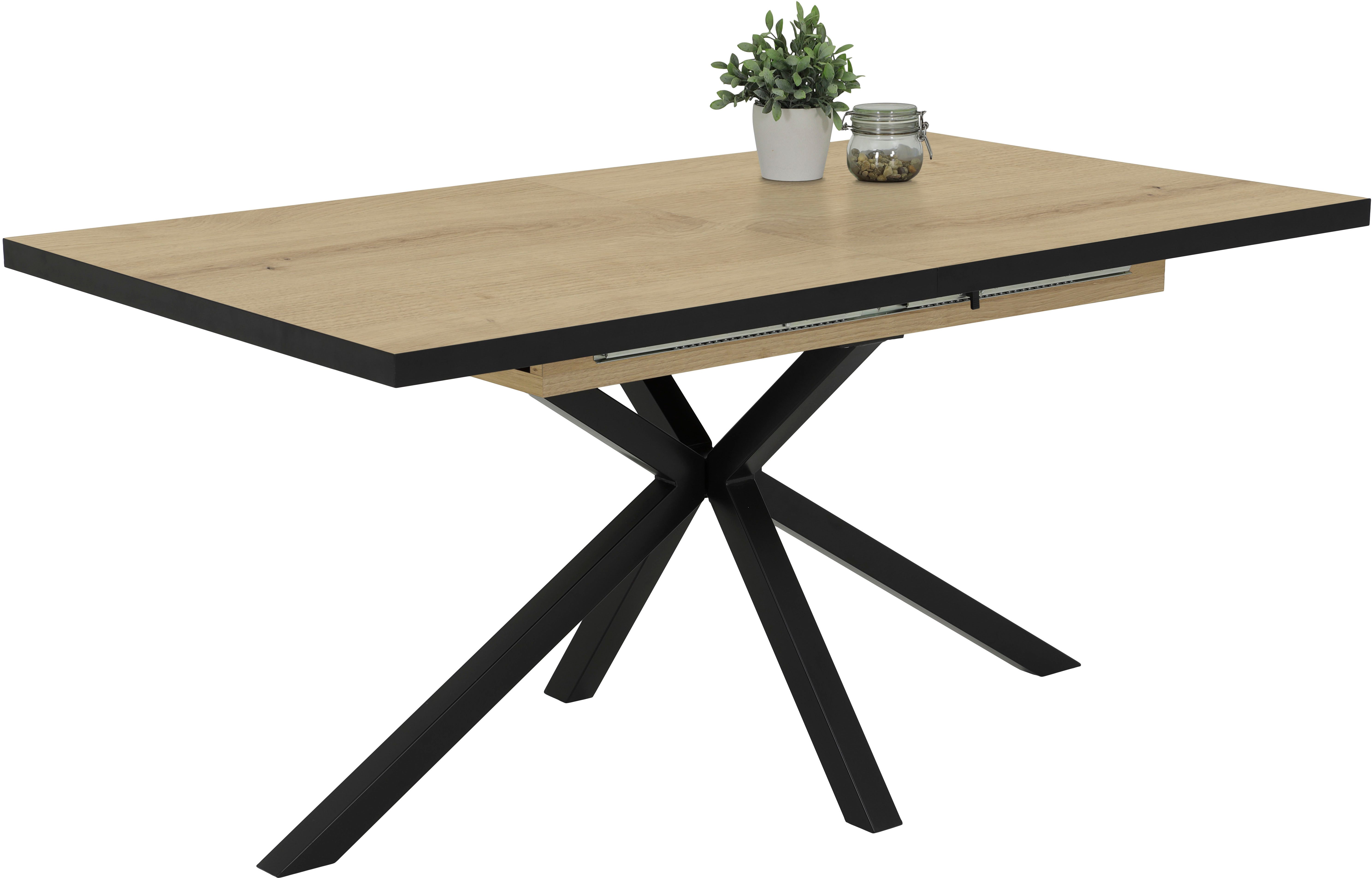 HELA Eettafel uittrekbaar 160-200 cm