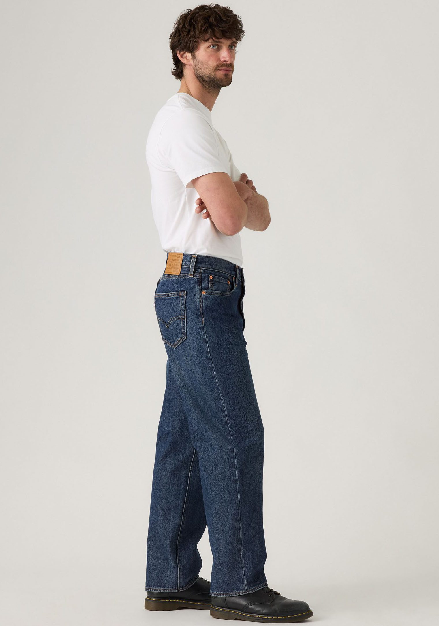 Levi's® Loose fit jeans 568 STAY LOOSE met aandeel linnen