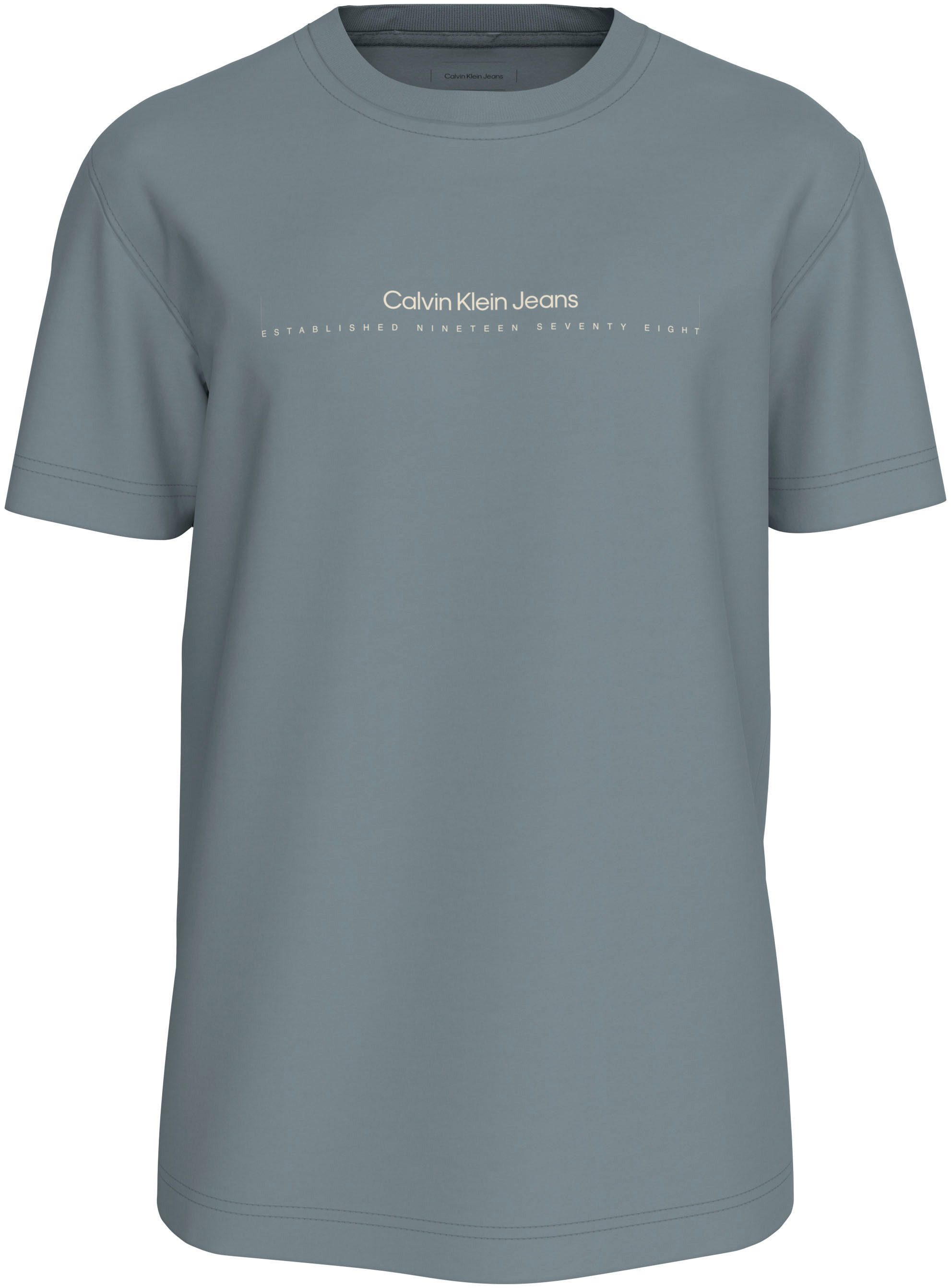 Calvin Klein Shirt met ronde hals MINIMAL LOGO TEE